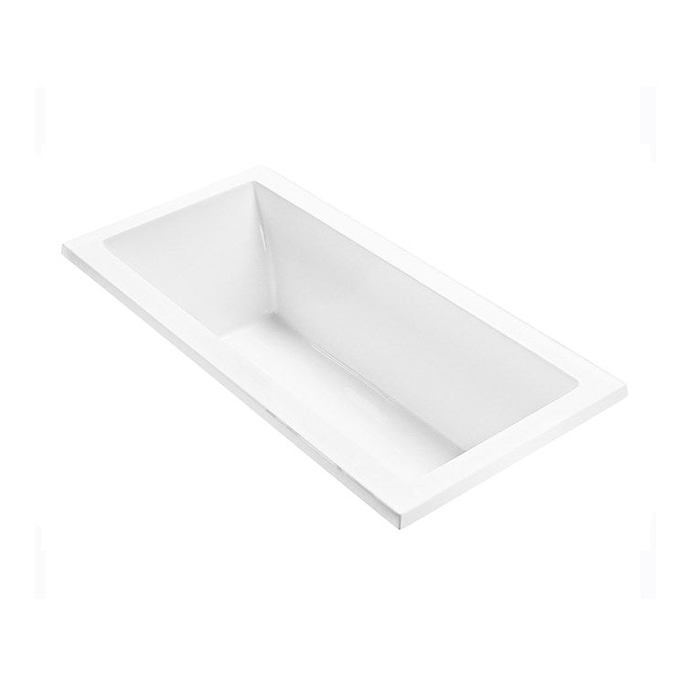 Andrea 5 66 x 36 Inch Undermount Acrylic Whirlpool Bathtub - 90 Gallon Capacity, White Rectangle Design, Elite Standard CXL - Perfect for Luxury Bathrooms, Spa Retreats & Home Relaxation