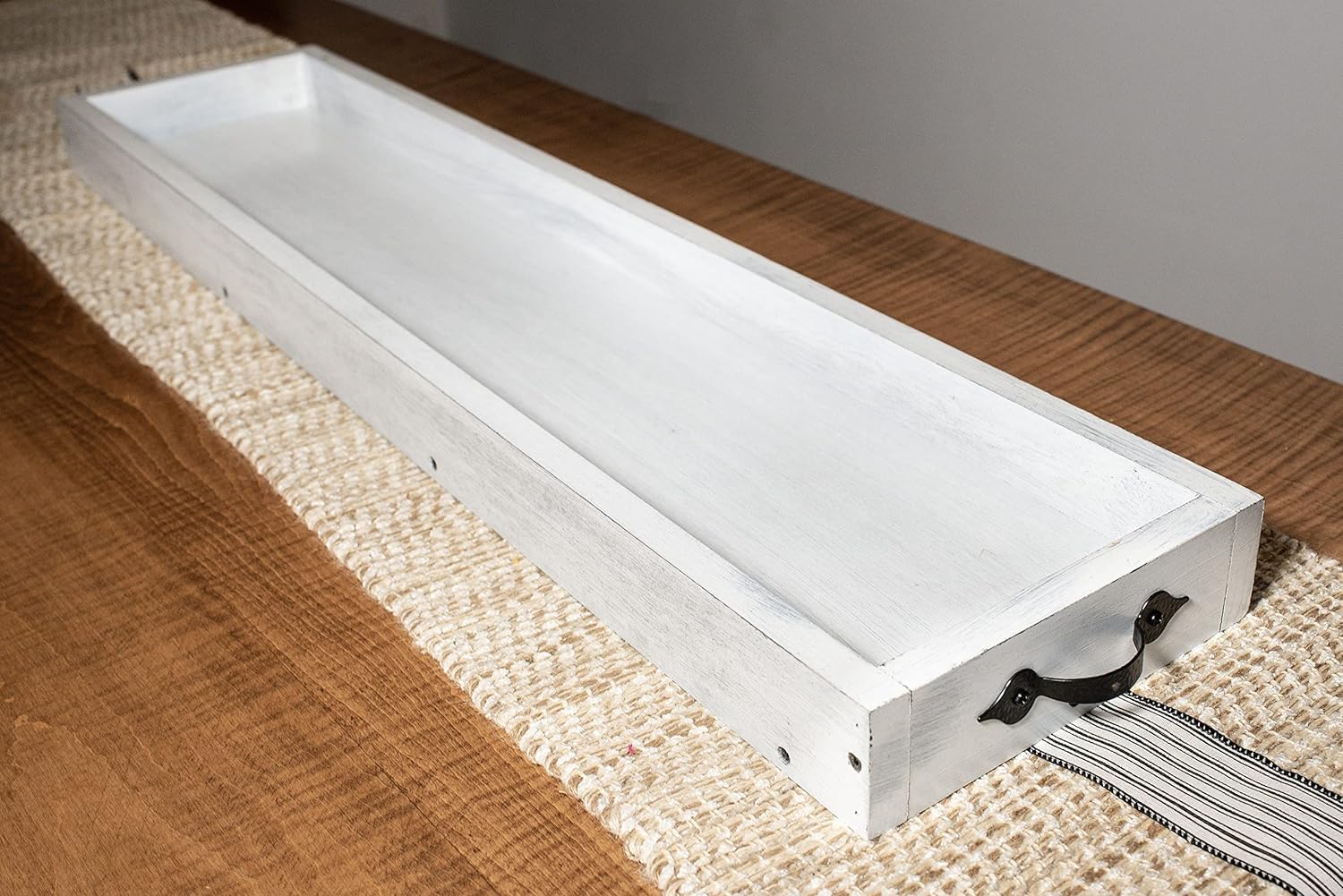 Rustic Farmhouse Wood Tray - 9