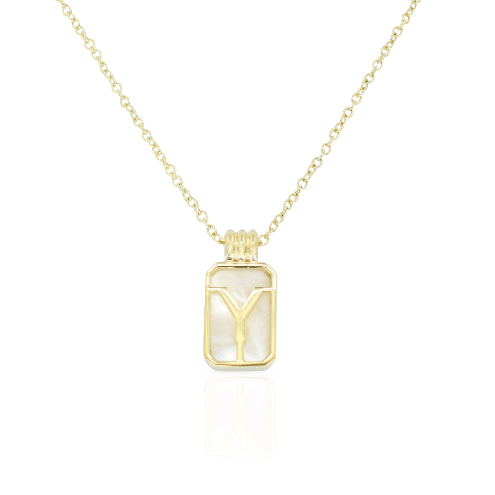 A to Z Gold Initial Necklace for Women - Personalized Alphabet Letter Pendant Jewelry - Perfect Gift for Birthday, Anniversary & Valentine's Day