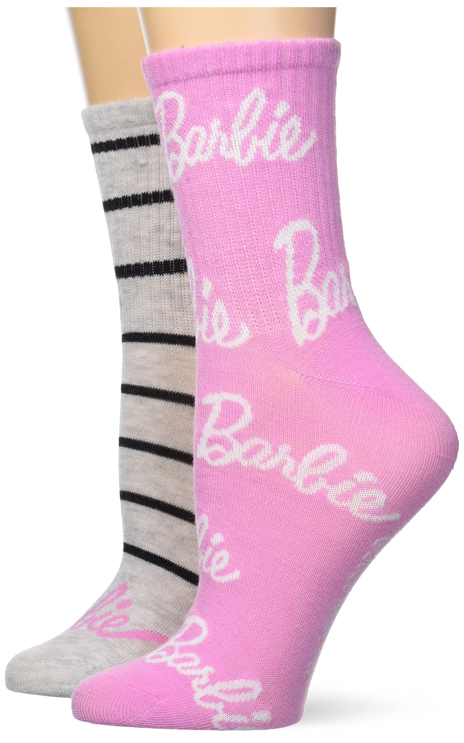 Barbie Mid Crew Socks for Women - Cute & Comfortable Ankle Socks with Fun Prints - Perfect for Casual Wear, Gifts, and Barbie Fans Collection