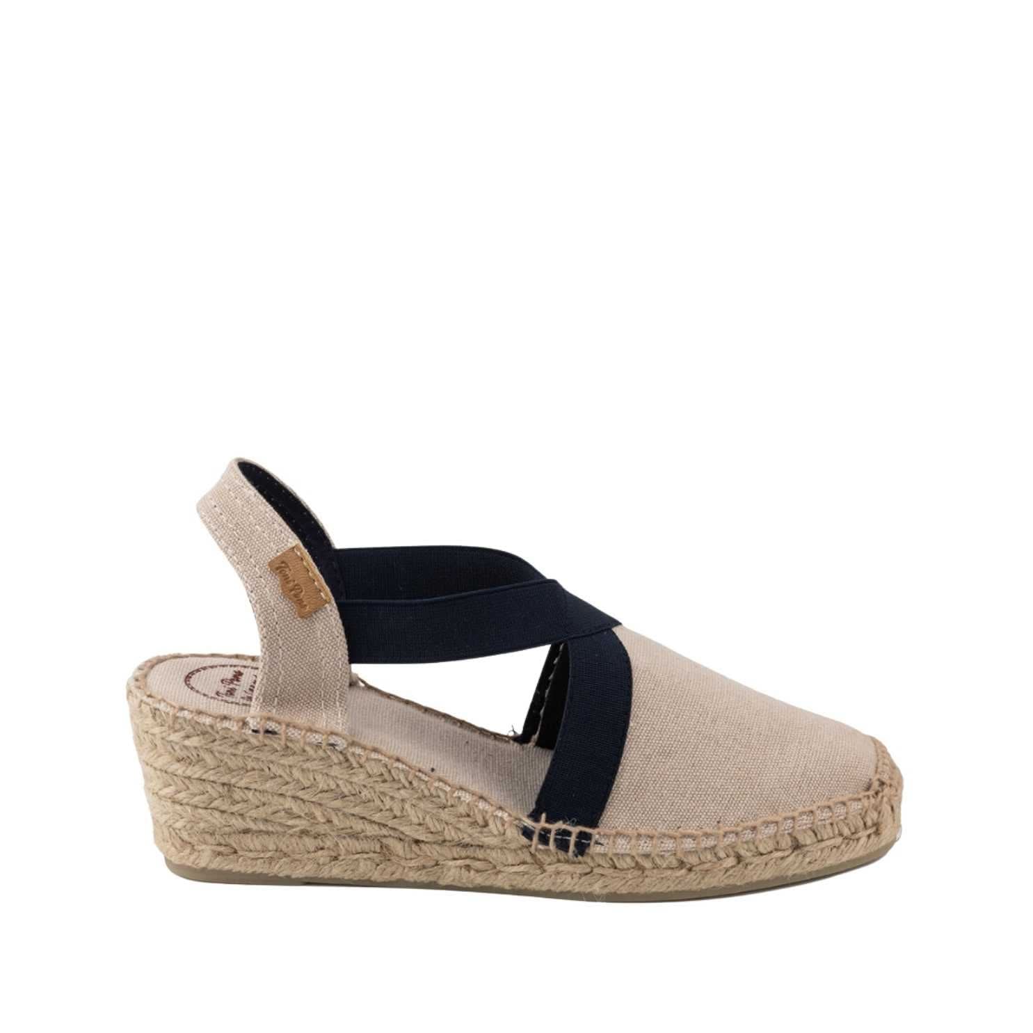 Women's Comfortable Cotton Blend Wedge Espadrille Shoes - Breathable Summer Casual Flats for Beach, Vacation & Everyday Wear