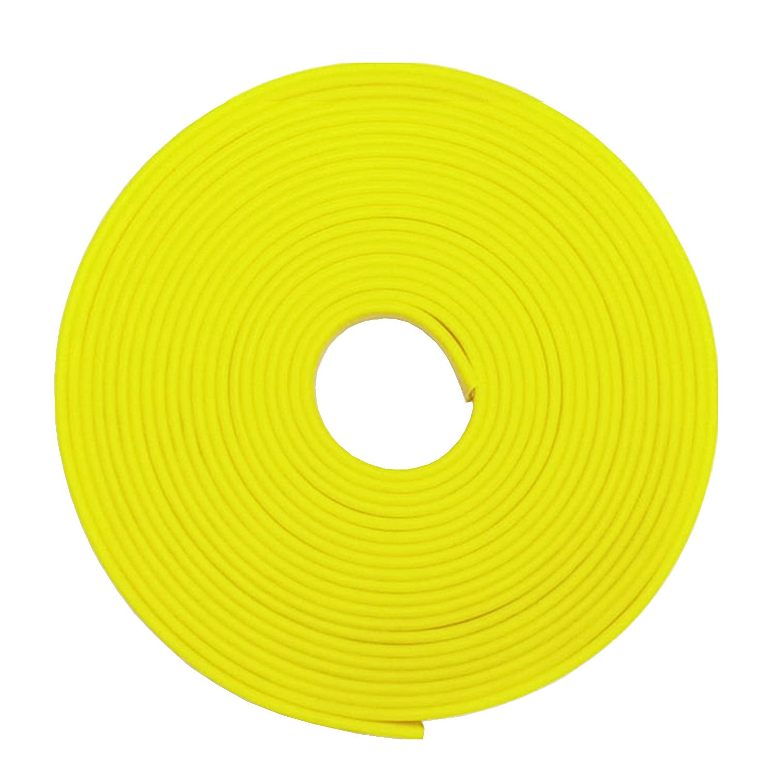 5M Self-Adhesive TPE Furniture Edge Trim - U-Shaped Edge Protector for Cabinets, Wardrobes, Tables & Wood Boards (16mm Width, Yellow) - DIY Home Improvement & Child Safety Corner Guard