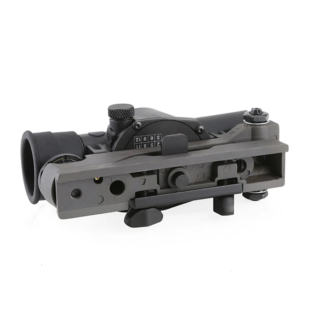WE L85 SUSAT Type Tactical 4X Magnification Rifle Scope with Quick Detach Weaver Mount - Perfect for Hunting, Target Shooting & Airsoft Games