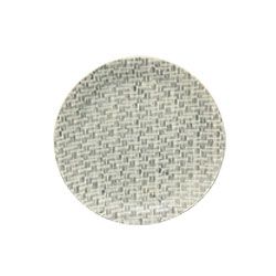 Premium Charcoal Maze Salad Plate Set - Eco-Friendly Bamboo Fiber Dinnerware for Healthy Eating, Perfect for Parties, Picnics & Home Dining