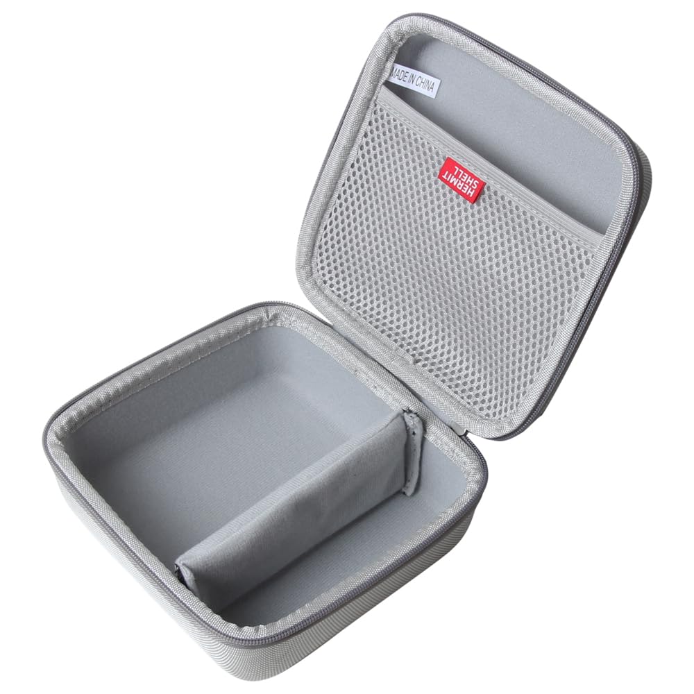 Hermitshell Hard Travel Case for NIIMBOT B21 Inkless Label Maker - Durable Protective Storage Box (White) - Perfect for Office, Travel & Home Organization