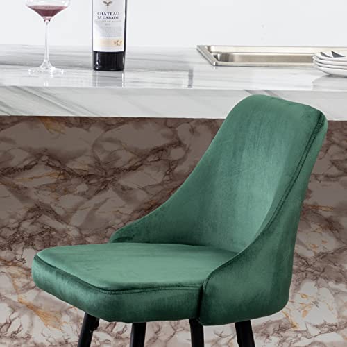 BTEXPERT® Set of 2 Premium Upholstered Dining Bar Stools - 25