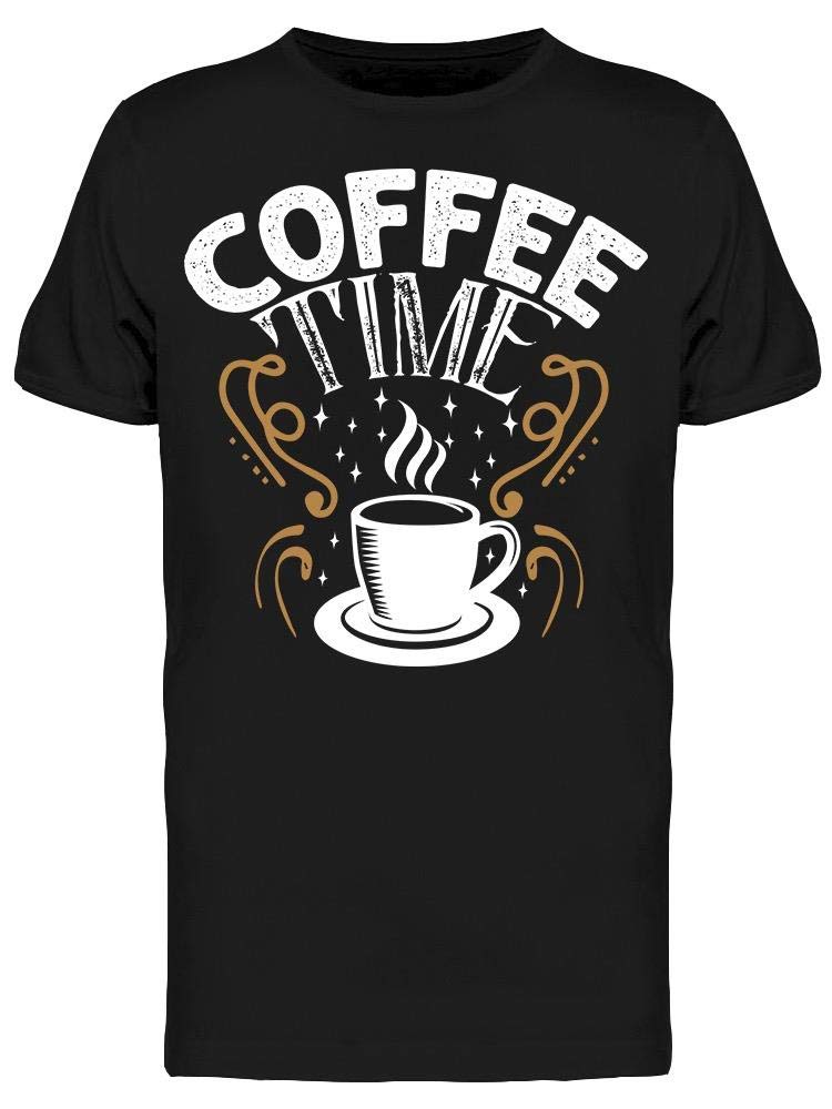 Best Coffee Quote Today Coffee Time T-Shirt for Men - Funny & Stylish Casual Wear for Coffee Lovers, Baristas & Cafe Hangouts