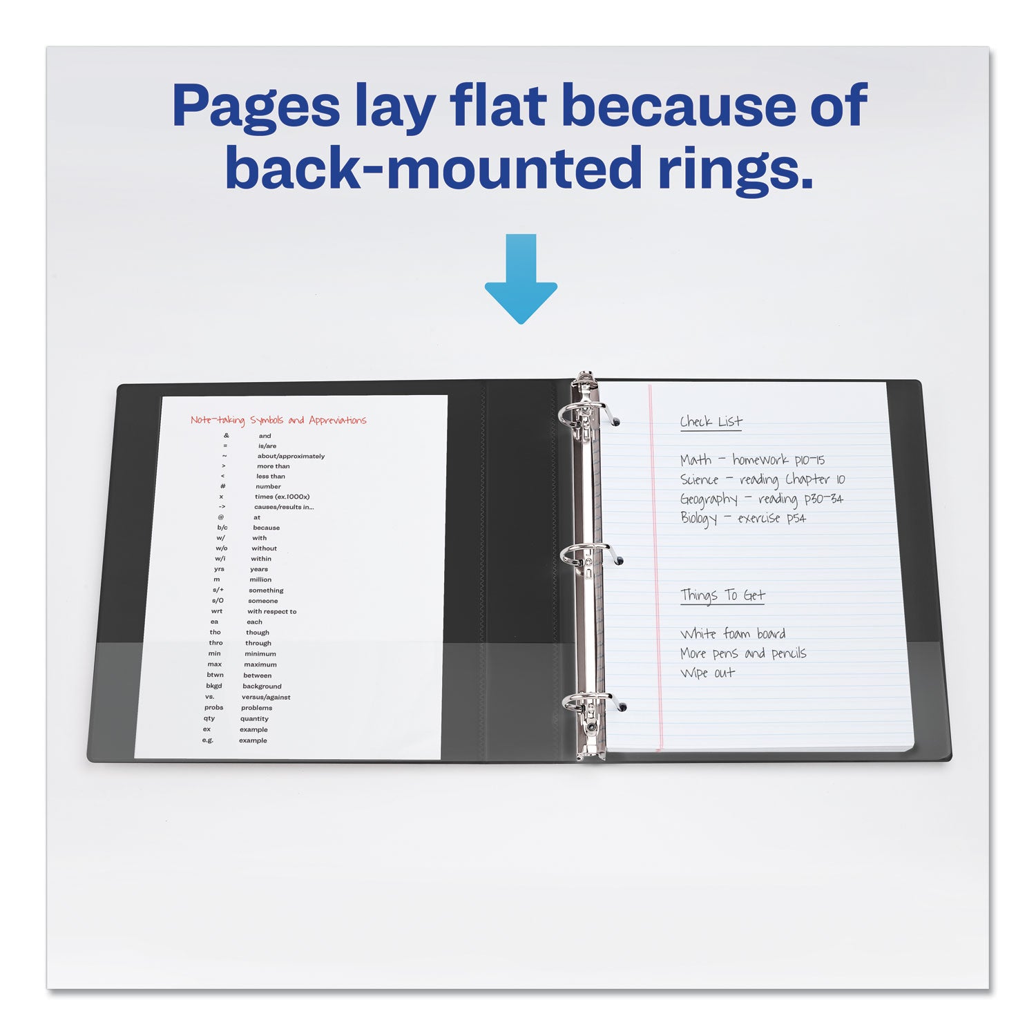 Avery® Durable 3-Ring Binder with Durahinge™ Technology, 1.5