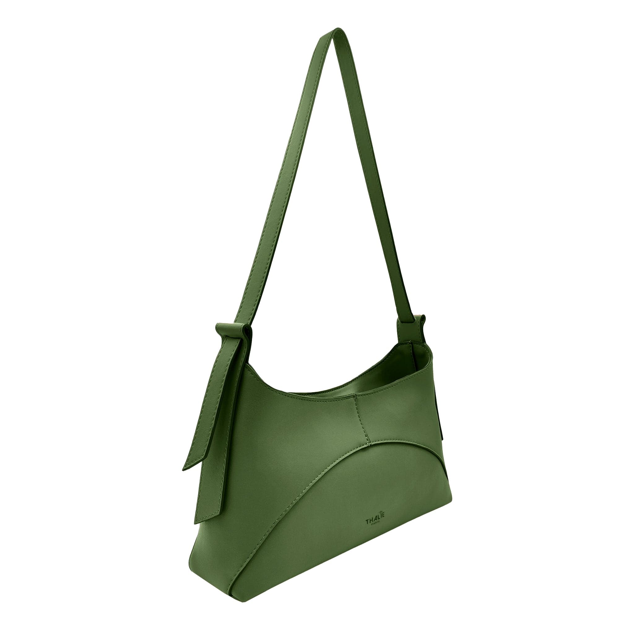 Ambre Desserto® Vegan Cactus Leather Baguette Handbag for Women | Eco-Friendly Sustainable Fashion | Perfect for Work, Travel & Everyday Use