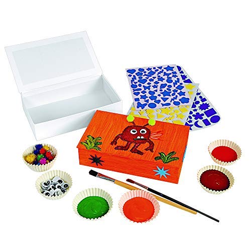 Colorations 12-Pack White Cardboard Pencil Boxes for School & Office Supplies