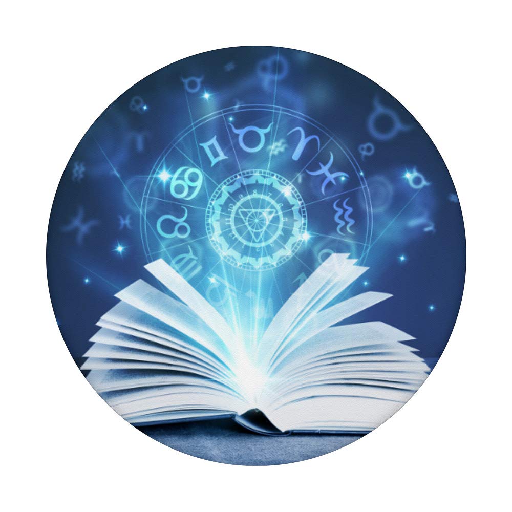 Arcane Magic Spell Book Wizard Witch PopSockets - Phone Grip & Stand for iPhone, Samsung, Tablets | Perfect for Fantasy Lovers, Cosplay & Gaming Accessories