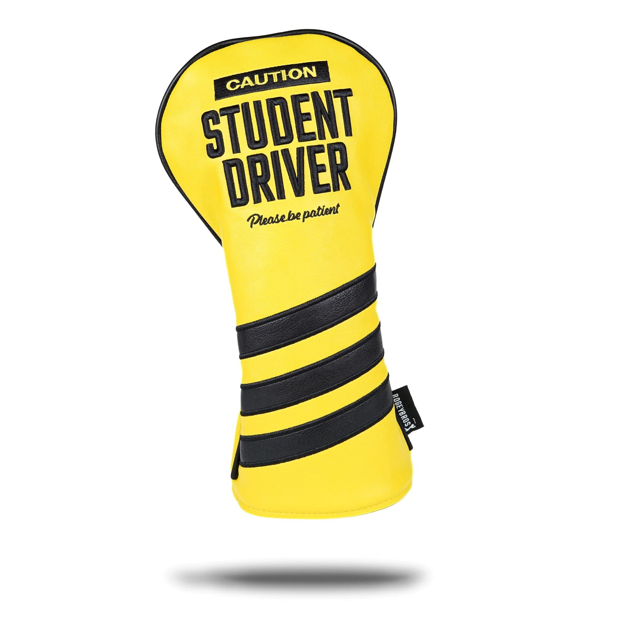 Bogey Bros Golf Headcovers - Funny & Novelty Driver Head Covers for Men & Women | All-Weather Elastic Neck Protection with Embroidered Designs | Perfect Golf Gifts & Club Protection for Driving Range or Course Play