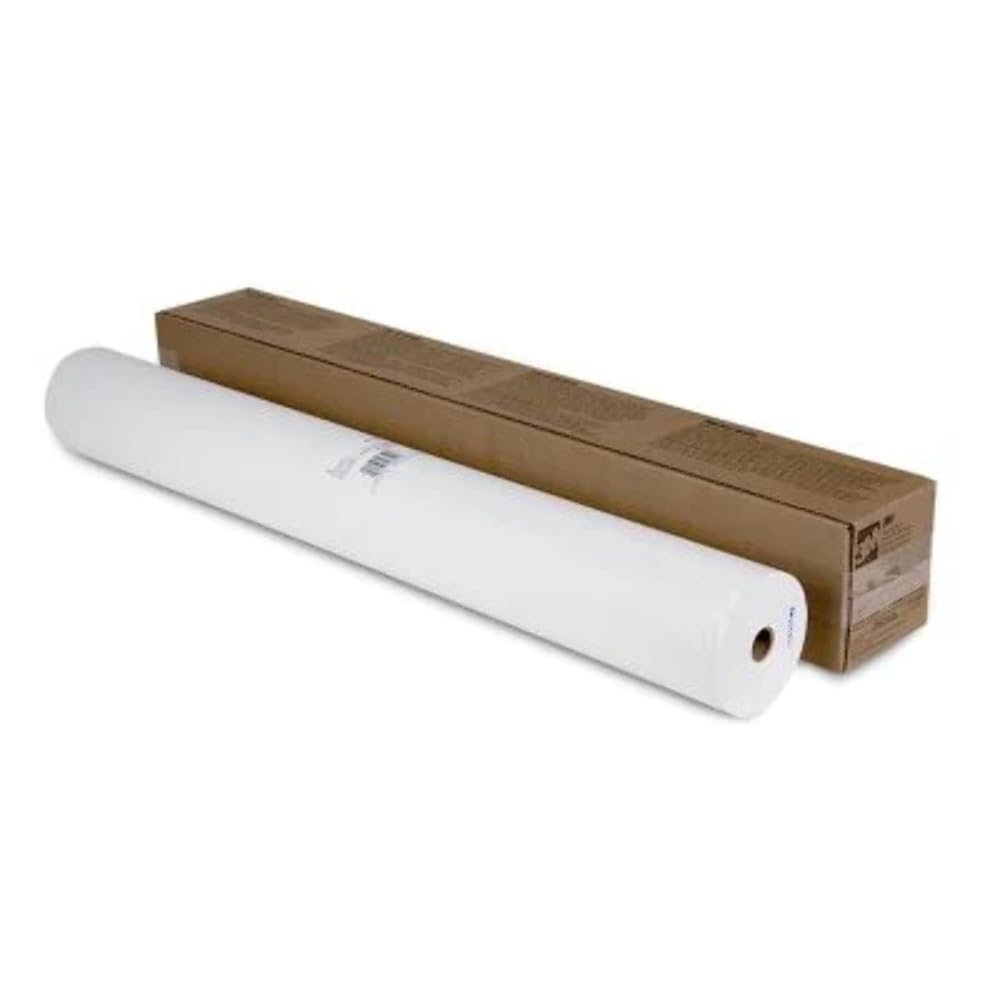 3M White Masking Paper 06540 - Heat Resistant, Flexible, Lint-Free, 36