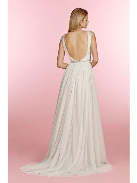 Hayley Paige BLUSH Giada 1501 Sample Wedding Gown - Elegant Bridal Dress for Prom, Formal Events & Special Occasions