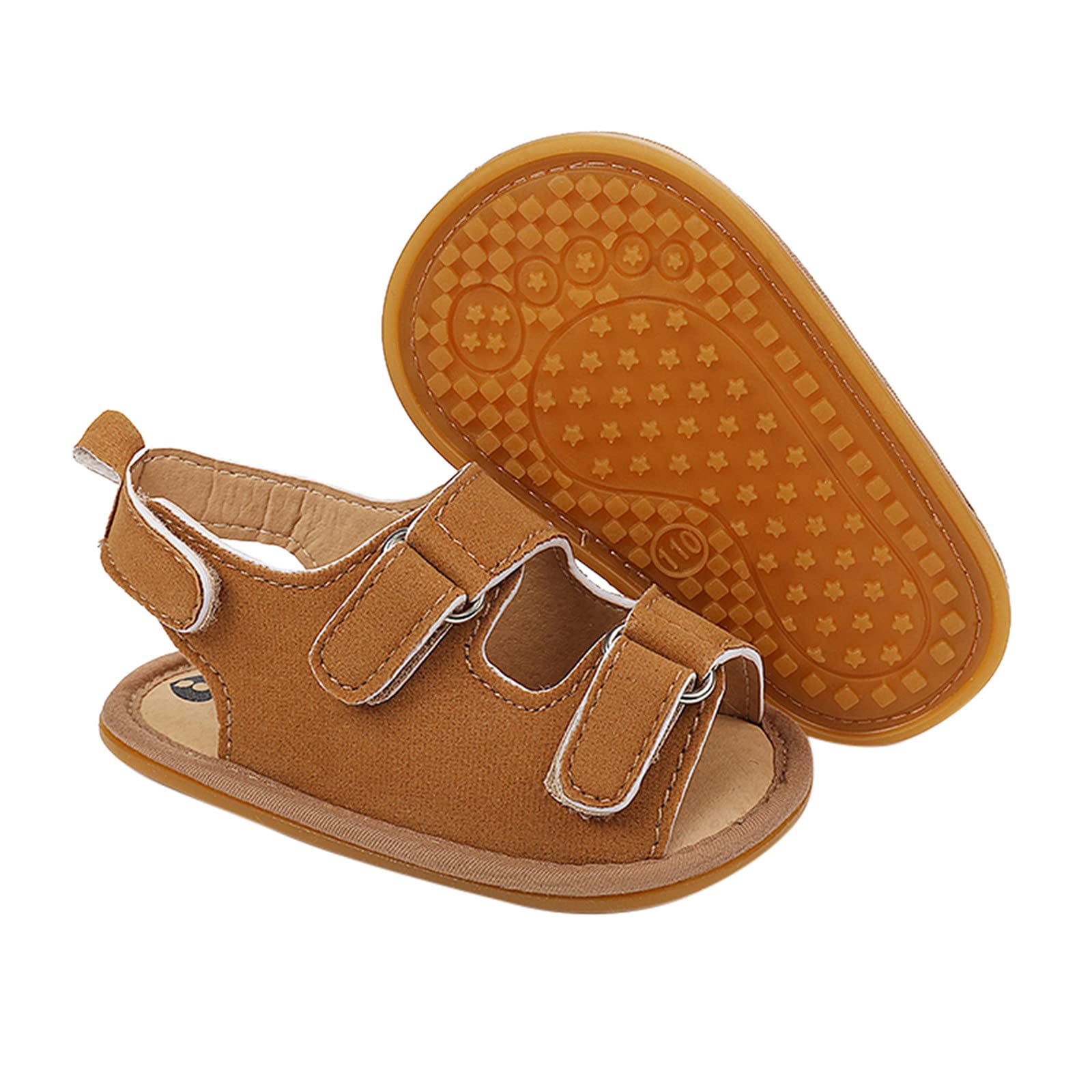 Baby Boys & Girls Soft Sole Sandals - Summer Infant Dress Shoes, First Walkers, Beach & Crib Shoes for Newborns | Perfect for Outdoor Play, Beach Trips & Special Occasions