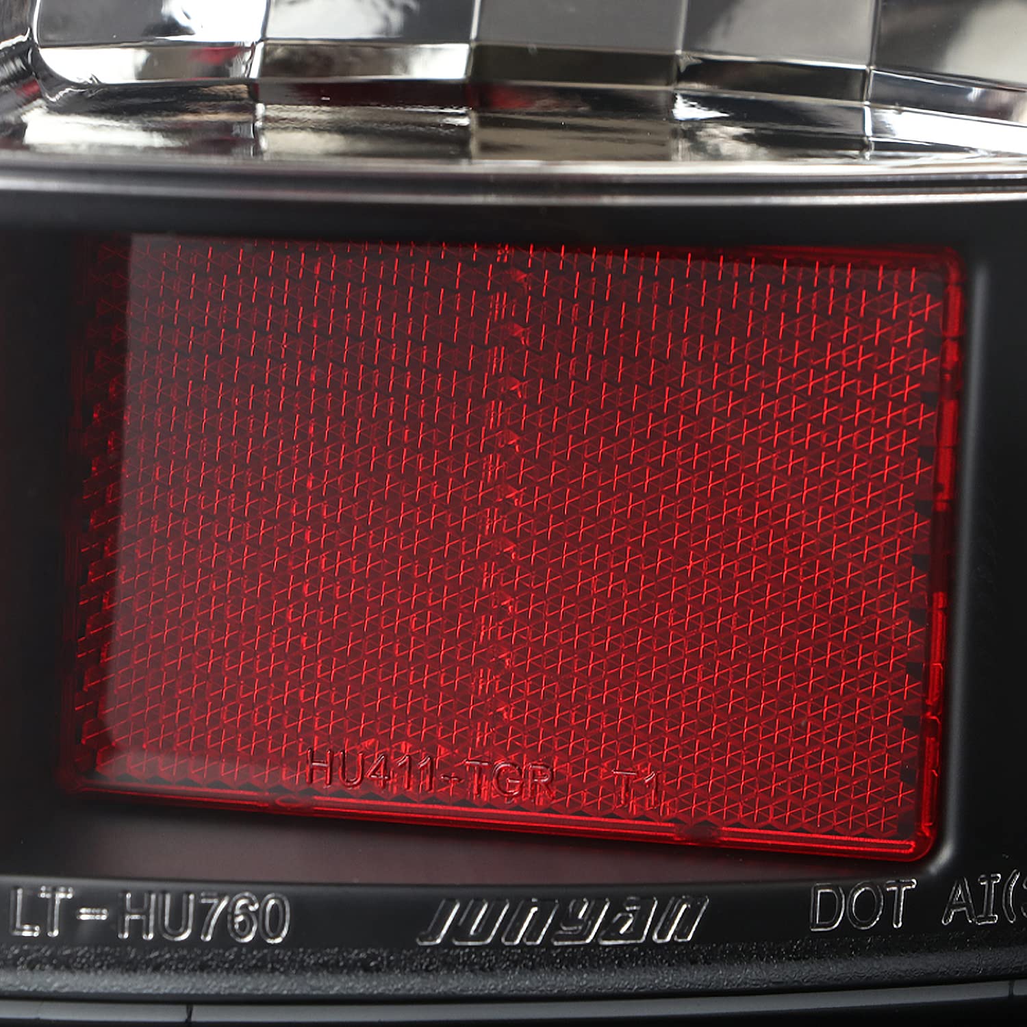 Spec-D Tuning Black LED Tail Lights with Red LED Tube - Compatible with 2000-2006 Chevy Suburban, Tahoe & GMC Yukon, Denali, XL - Left & Right Pair Assembly - Upgrade Your SUV's Rear Style & Safety for Night Driving