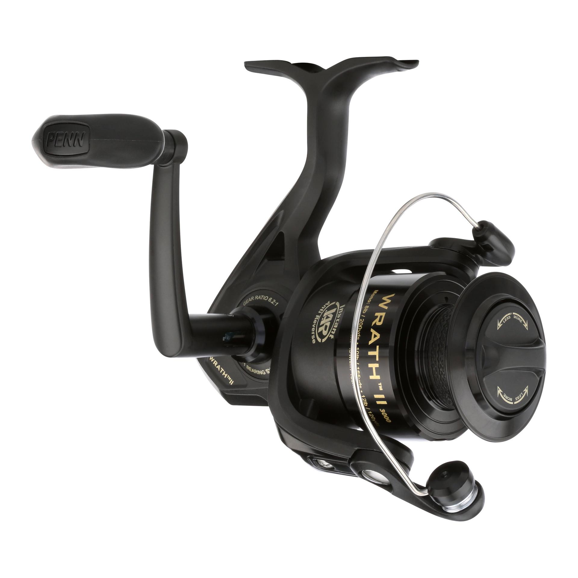 Wrath® II Spinning Reel - High Performance Saltwater Fishing Reel with Smooth Drag System | Perfect for Surf Fishing, Pier Fishing & Offshore Angling