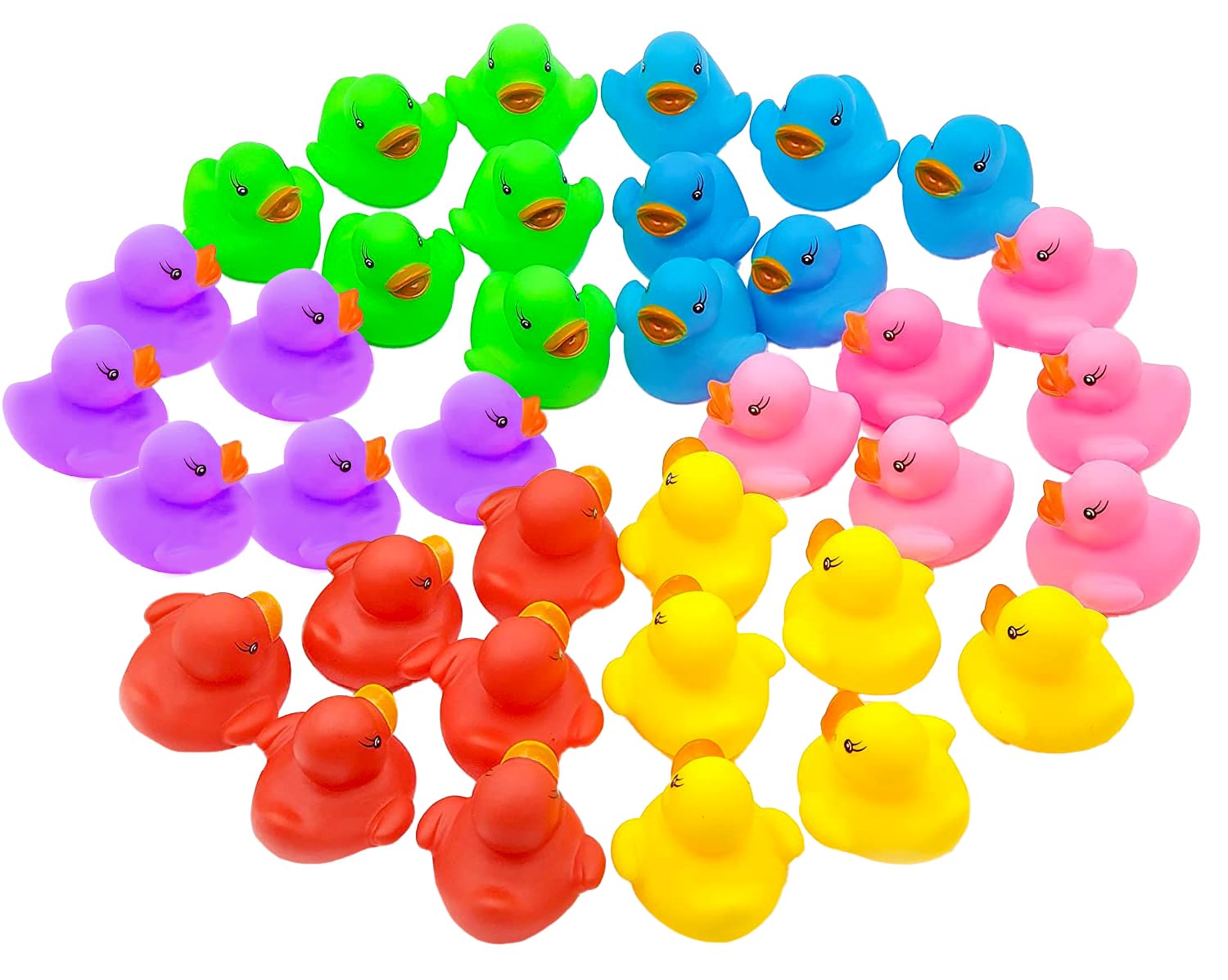 The Dreidel Company Classic Rubber Duck Toy for Kids - 500-Pack of 2