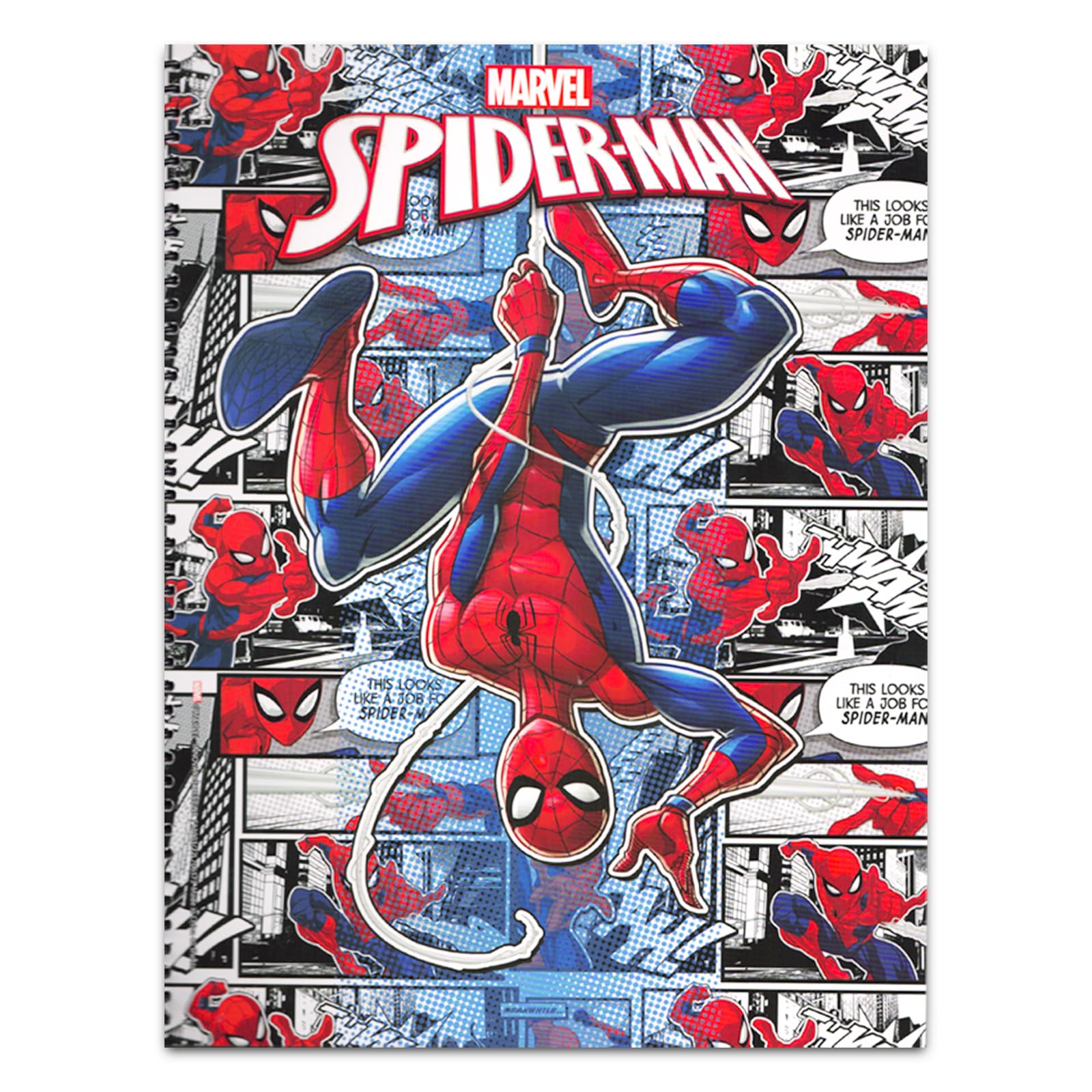 Marvel Spiderman School Supplies Set - Bundle With Spiderman Folder, Notebook, Erasers, Stickers, Pencils & More | Avengers Back to School Essentials for Kids, Boys & Girls | Perfect for Classroom, Homework & Gift Giving