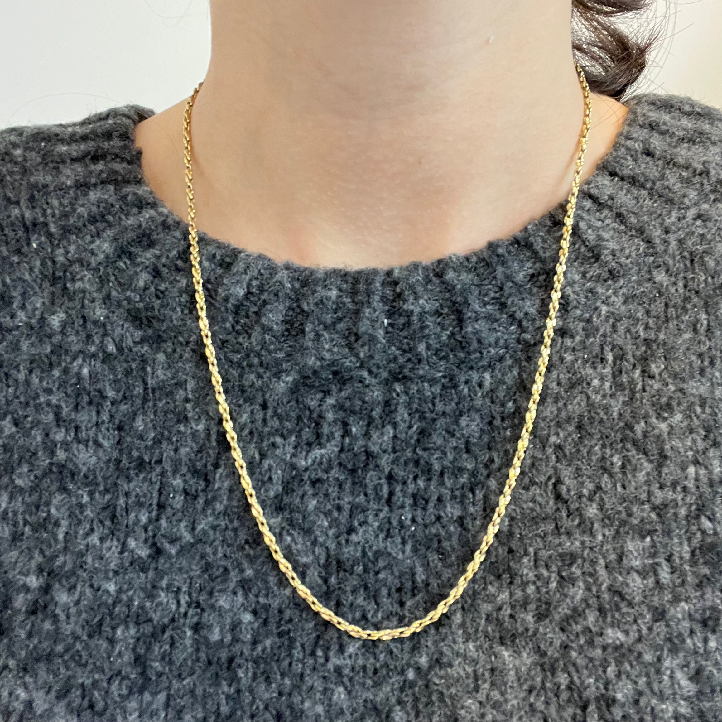 18k Gold Chain by Cavelti | 20 Inches | Luxury Jewelry for Men & Women | Perfect for Gifts, Weddings & Special Occasions