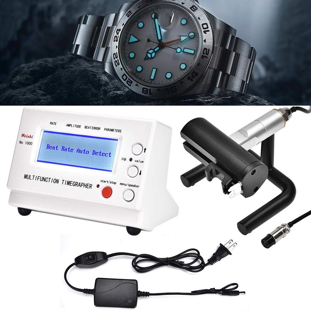 Professional Jadpes Mechanical Timegrapher - Multifunctional Watch Tester & Timing Machine for Mechanical Watches (90-240V) | Perfect for Watchmakers, Jewelers & Repair Shops