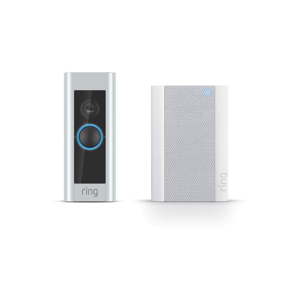 Ring Wired Video Doorbell Pro with HD Camera, Motion Detection & 2-Way Talk - Compatible with Ring Chime Pro - Perfect for Home Security & Smart Doorbell System for Apartments, Houses & Offices