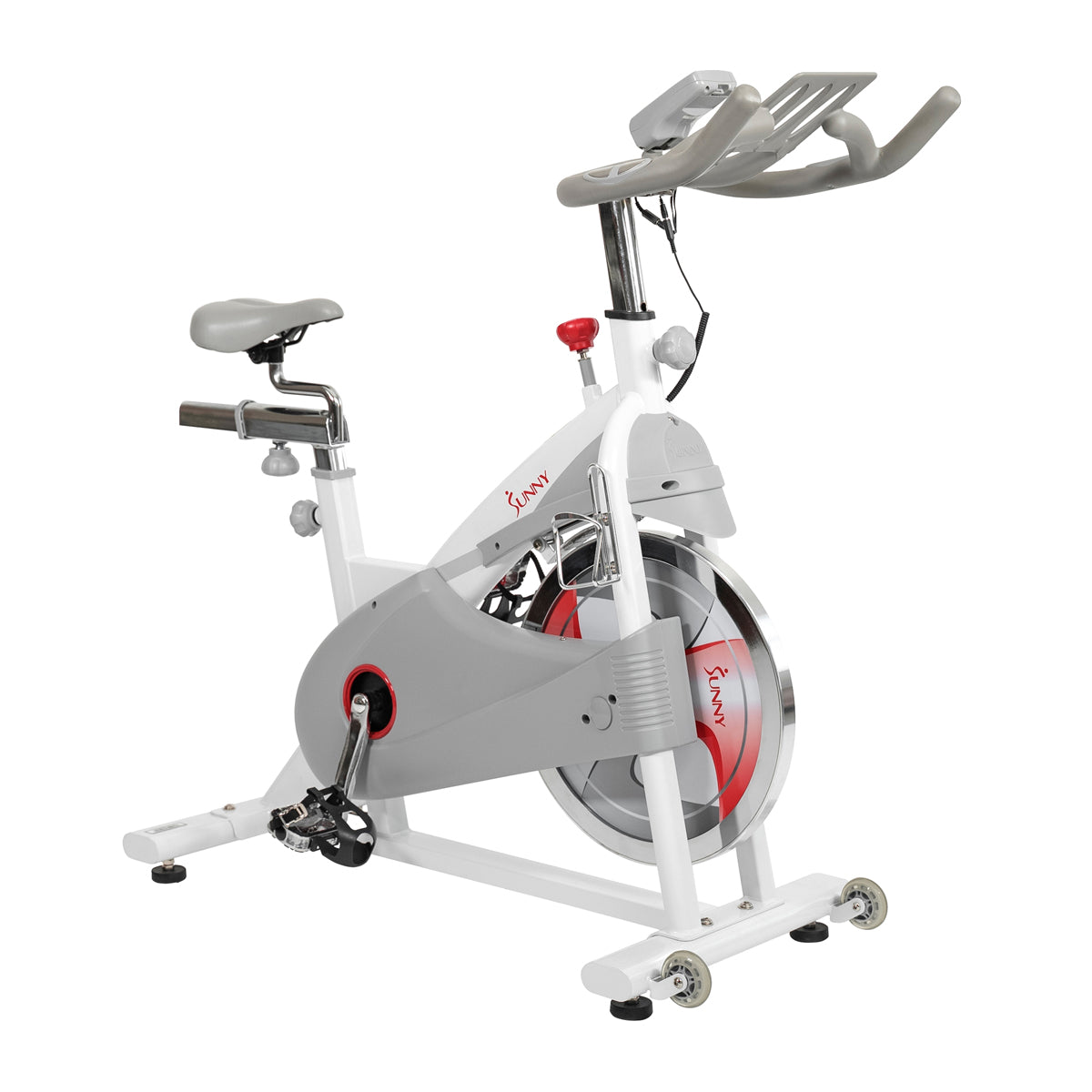 Premium Magnetic Belt Drive Indoor Cycling Bike - Quiet & Smooth Home Exercise Bike for Cardio & Fitness Training - Perfect for Home Gym, Spin Classes & Weight Loss