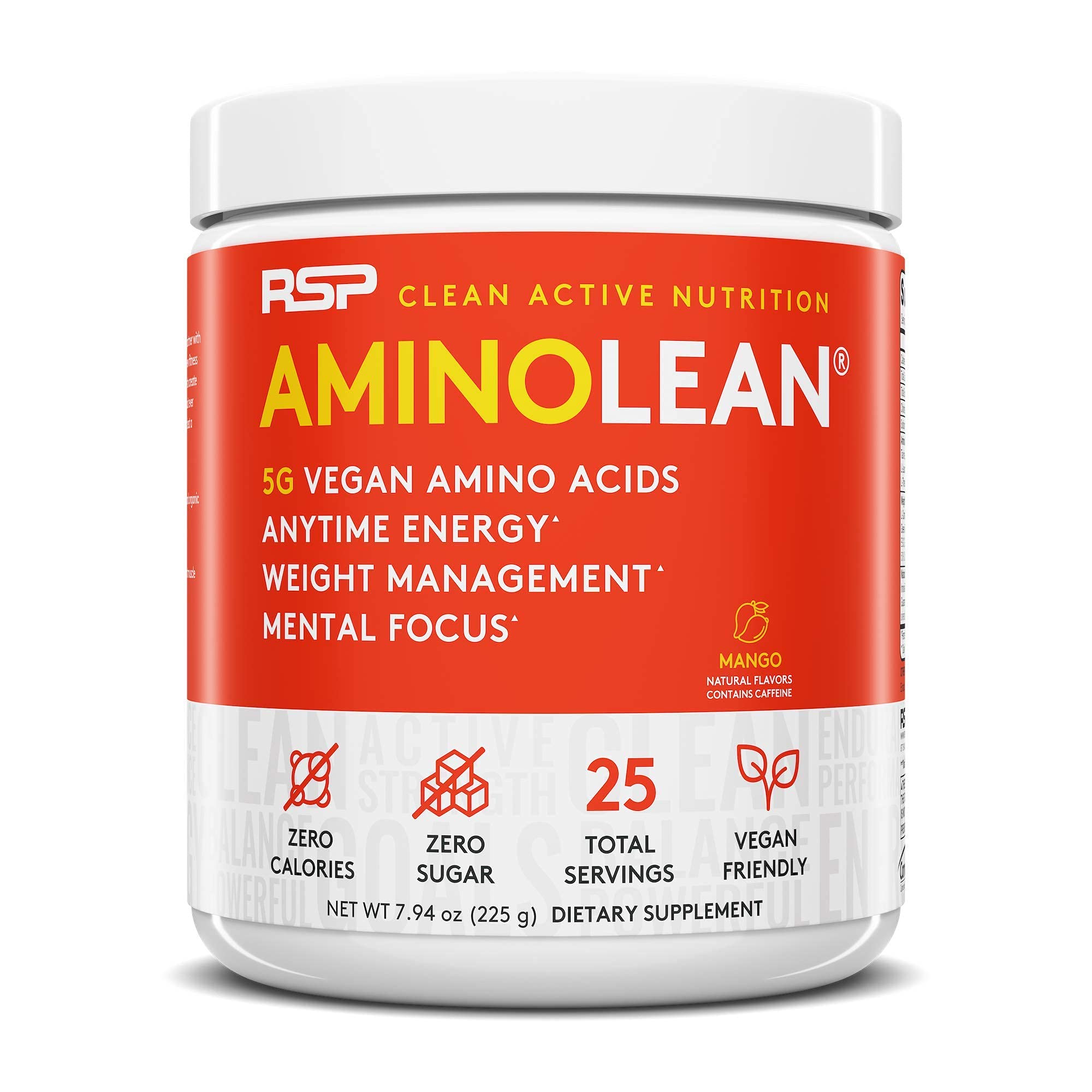 Vegan AminoLean Pre & Post Workout Combo - Mango & Tropical Punch for Gym & Recovery