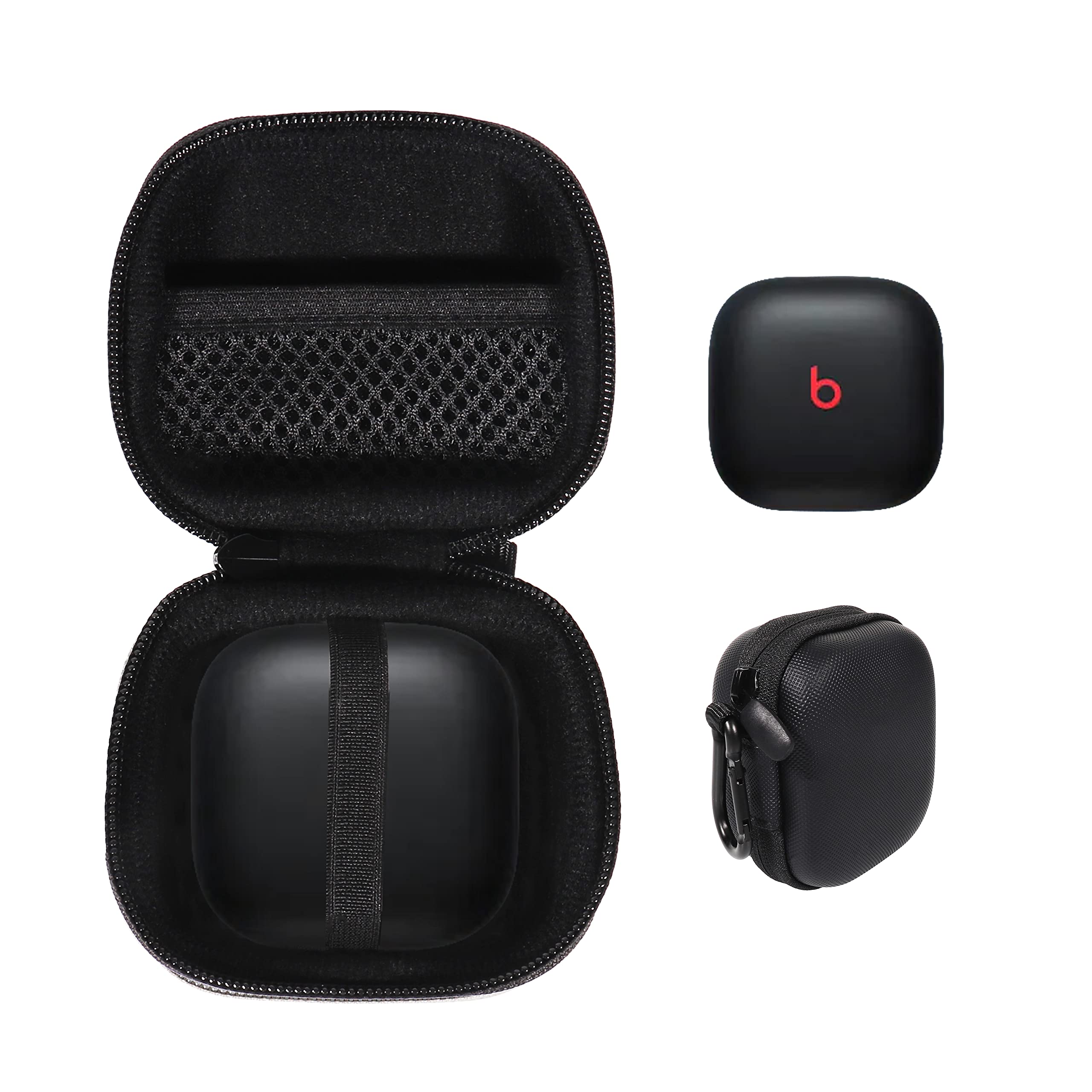Beats Fit Pro Case - Premium Protective Cover for Beats Fit Pro Wireless Earbuds with Noise Cancellation (Black) | Perfect for Gym, Travel & Daily Use