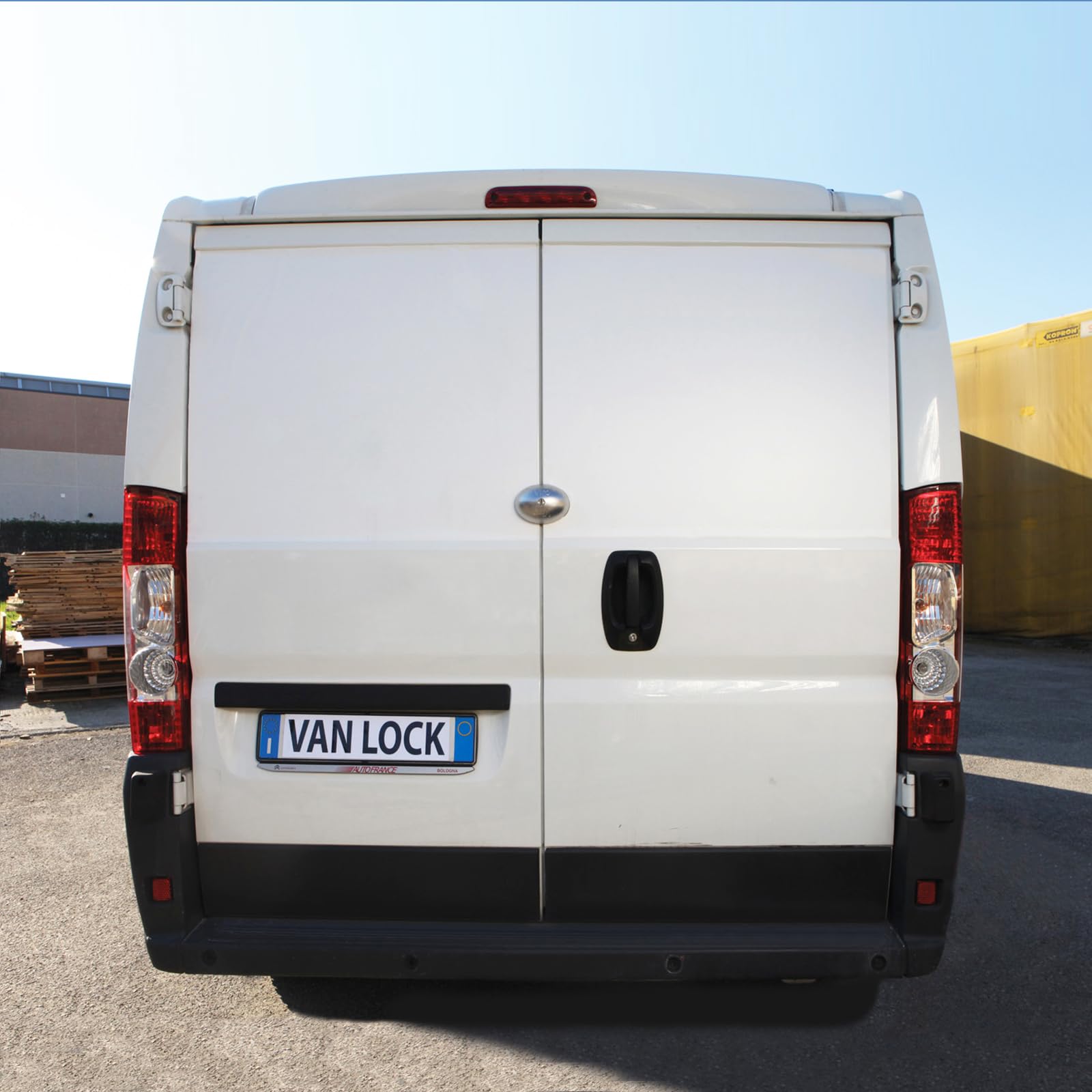 Viro 4222 Van Lock - Heavy Duty Vehicle Locks for Trucks, Vans & Trailers | Secure Parking & Theft Protection | Ideal for Commercial Fleets & Delivery Services