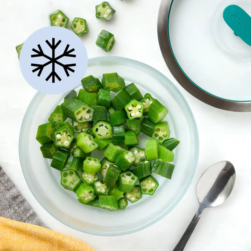 How to Microwave Frozen Okra - Quick & Easy Cooking Guide for Healthy Meals | Perfect for Stir-Fries, Salads & Side Dishes