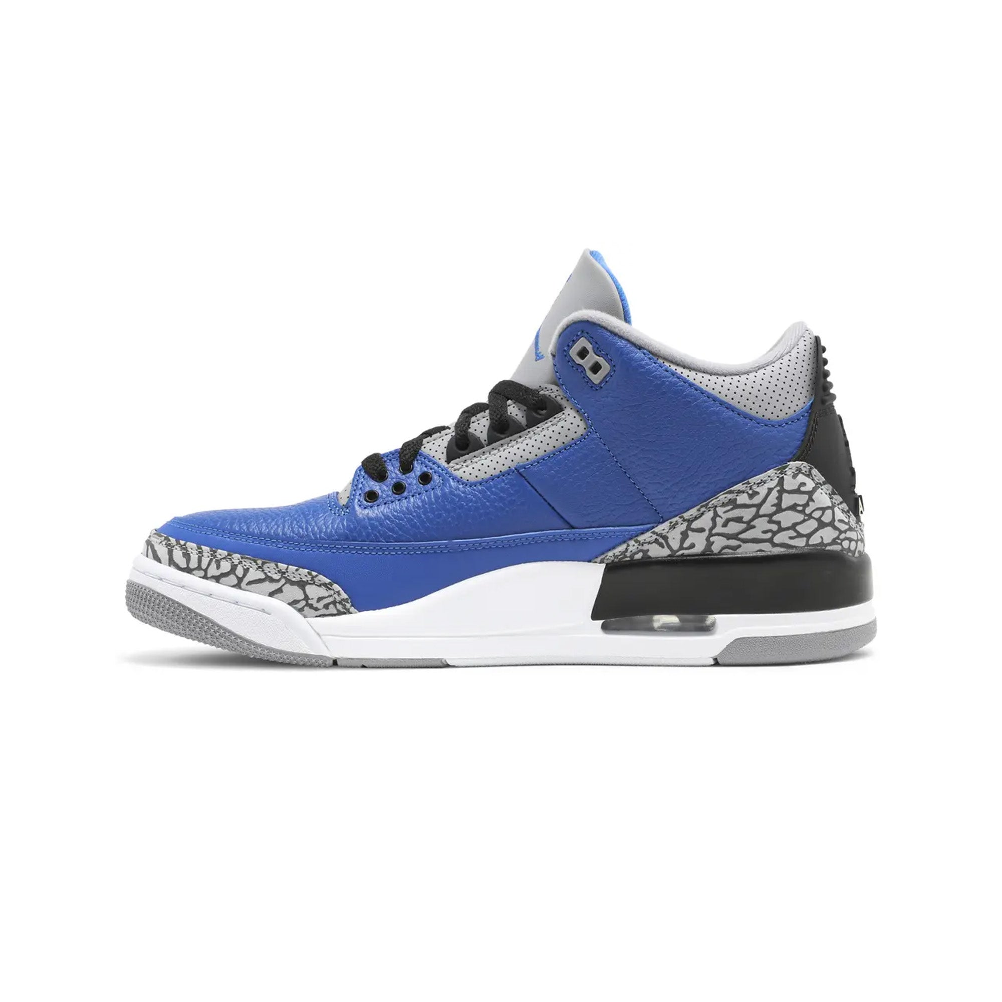 Air Jordan 3 Retro 'Varsity Royal Cement' Basketball Shoes (2020) - Men's Sneakers for Casual Wear & Street Style