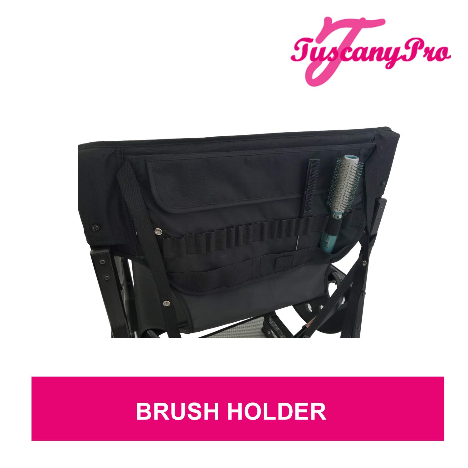 Portable Makeup Stylist Chair with Logo - 25