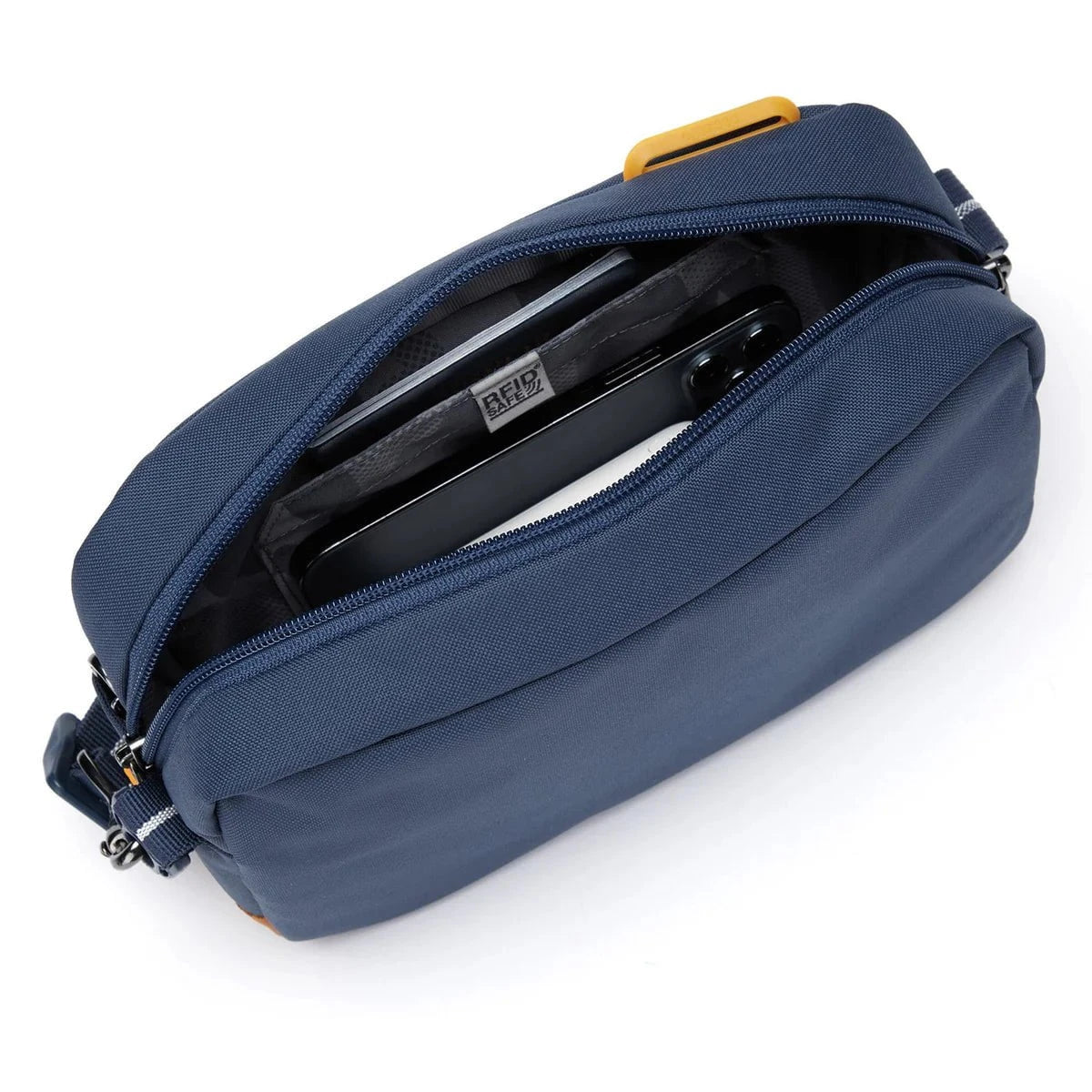 Pacsafe Go Anti-Theft Crossbody Bag - Secure Travel Purse for Women & Men - RFID Blocking, Slash Proof - Perfect for Commuting, Shopping & Travel