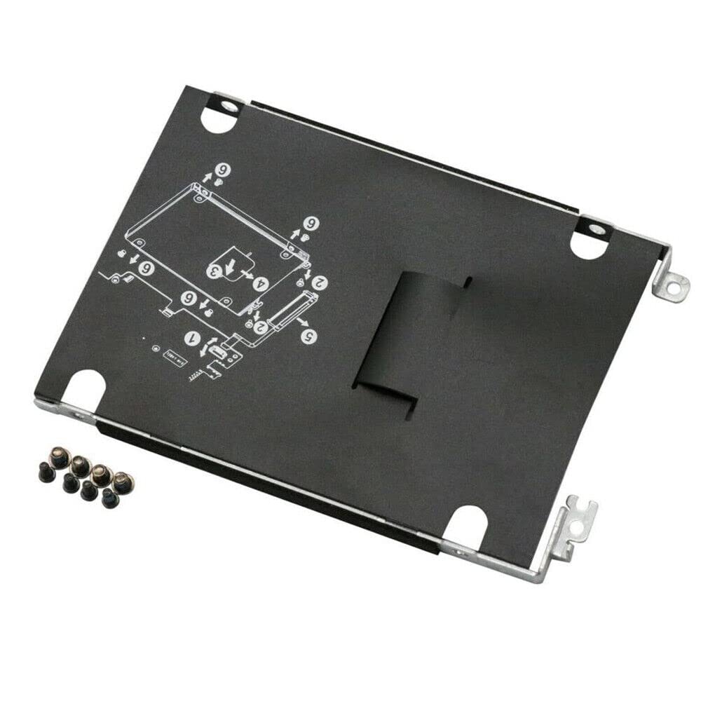 HP ProBook 430 445 440 450 455 G6 G7 HDD Hard Drive Bracket Caddy with Screws - Replacement for Laptop Storage Upgrade (Not Compatible with G1-G5 Models) - Perfect for Data Backup & SSD Installation