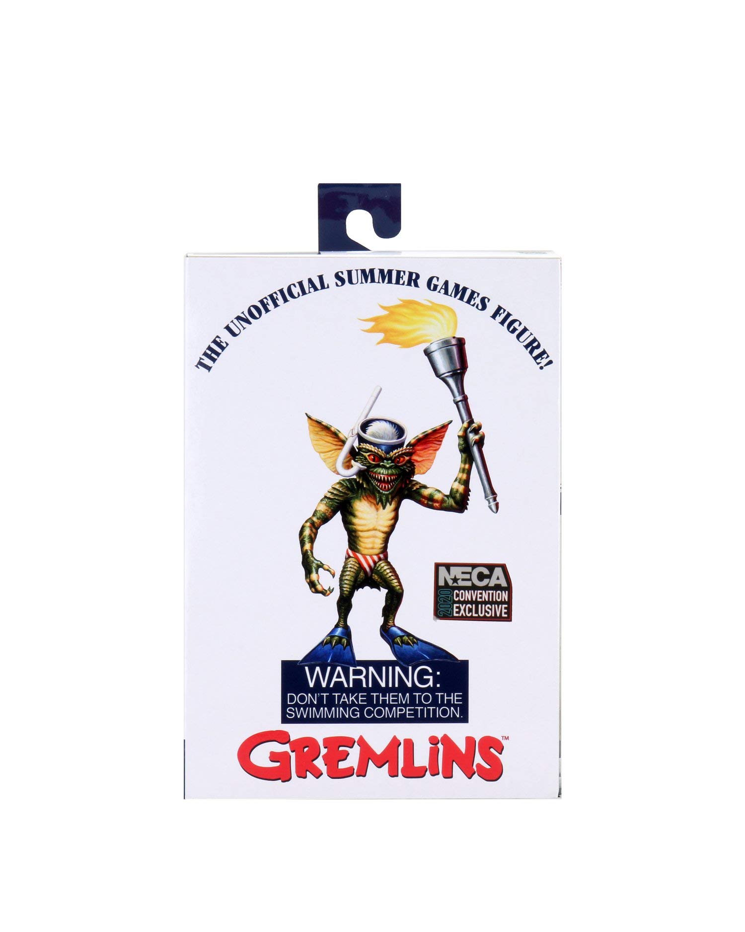 Gremlins SDCC 2020 Exclusive NECA Unofficial Summer Games Action Figure - Perfect for Collectors, Display, and Themed Events
