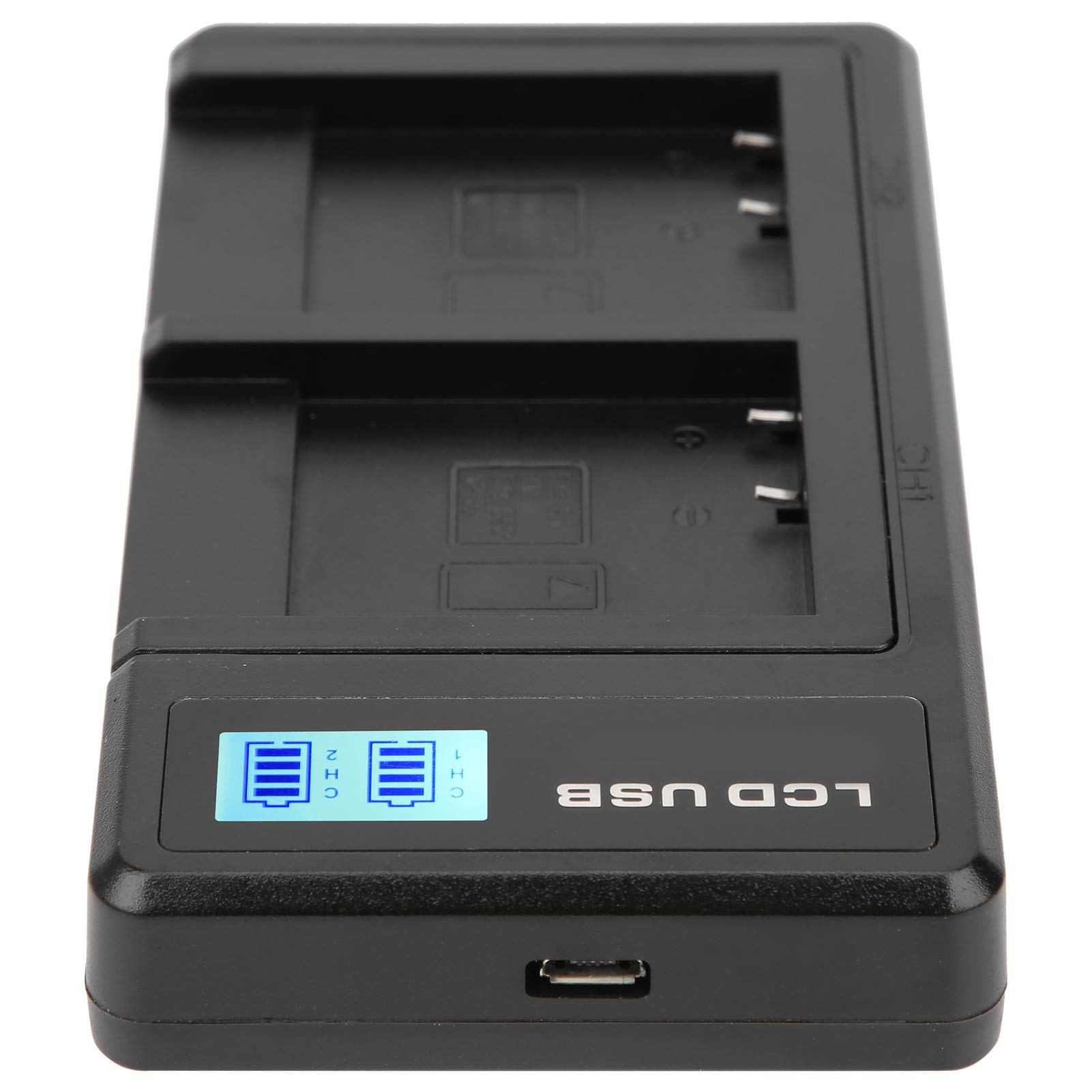 USB Camera Battery Charger for NP-BN1 - Dual LCD Display Portable Charger with Fast Charging | Compatible with Sony Cameras, Travel & Photography Accessories