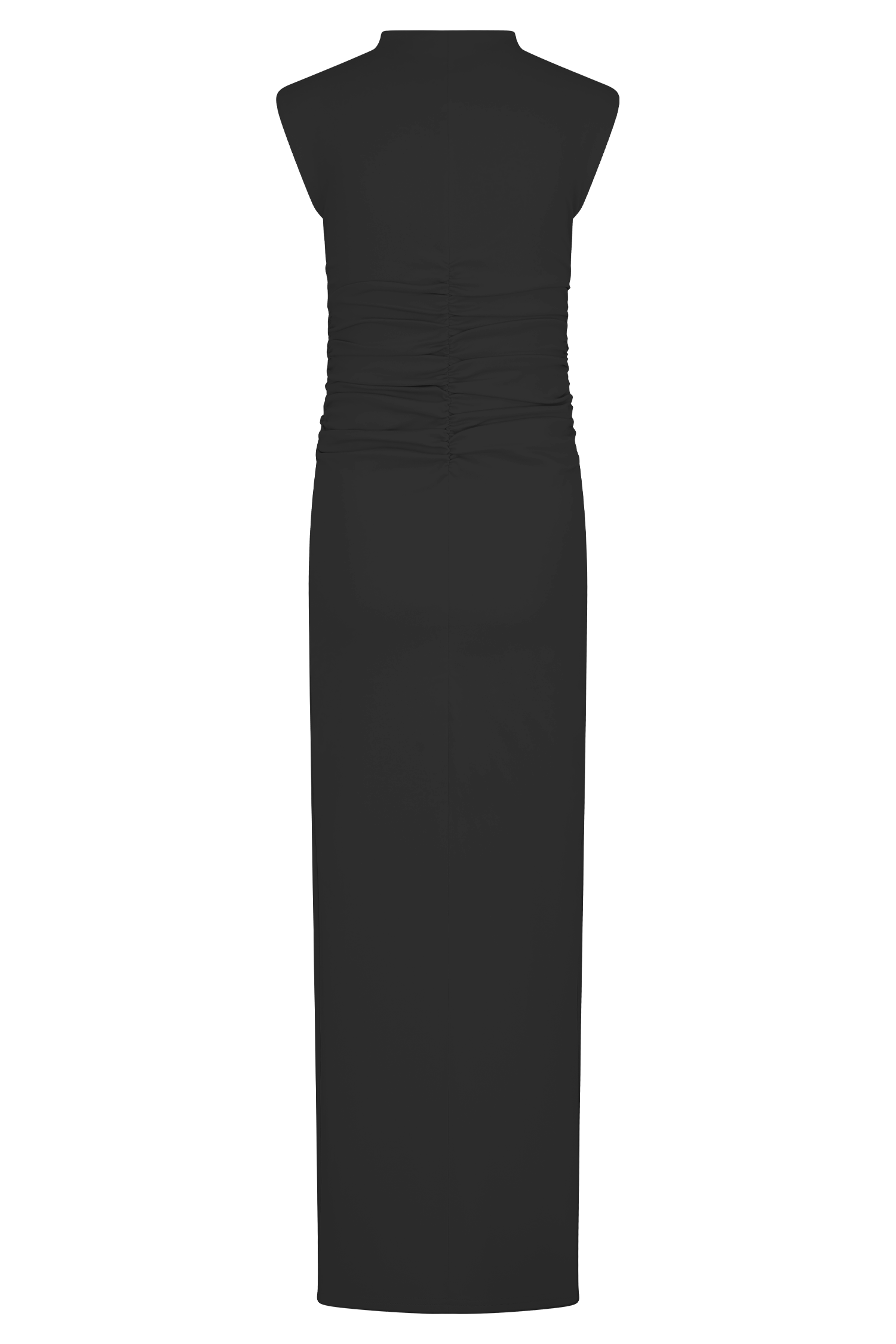 Elliot High Neck Sleeveless Maxi Dress for Women - Elegant Black Summer Evening Gown for Beach Wedding, Party & Vacation