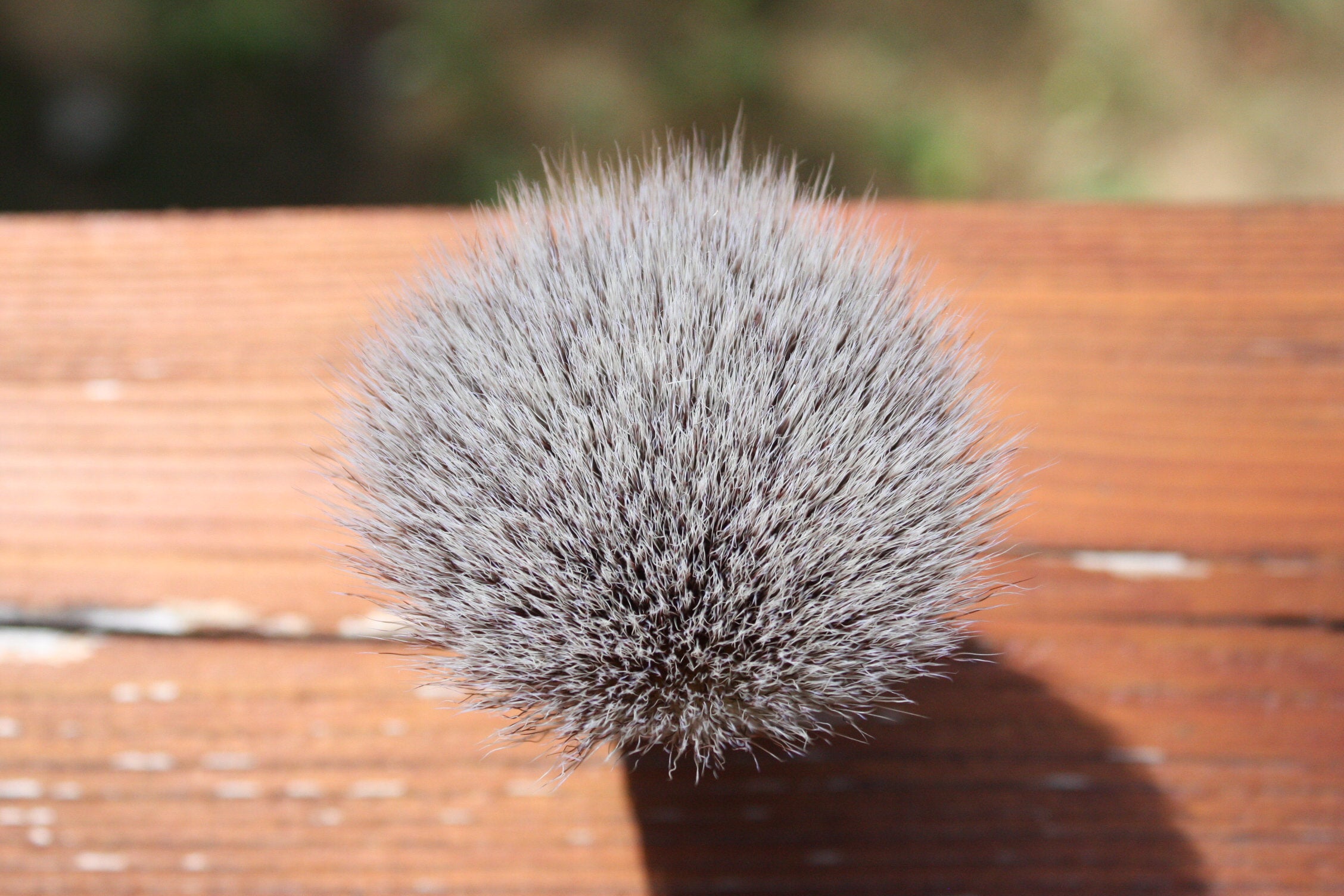 24MM Flat Top Shaving Brush with Blue Lagoon Handle - Premium Badger Hair for Men's Wet Shaving & Grooming - Perfect for Lathering Soaps & Creams
