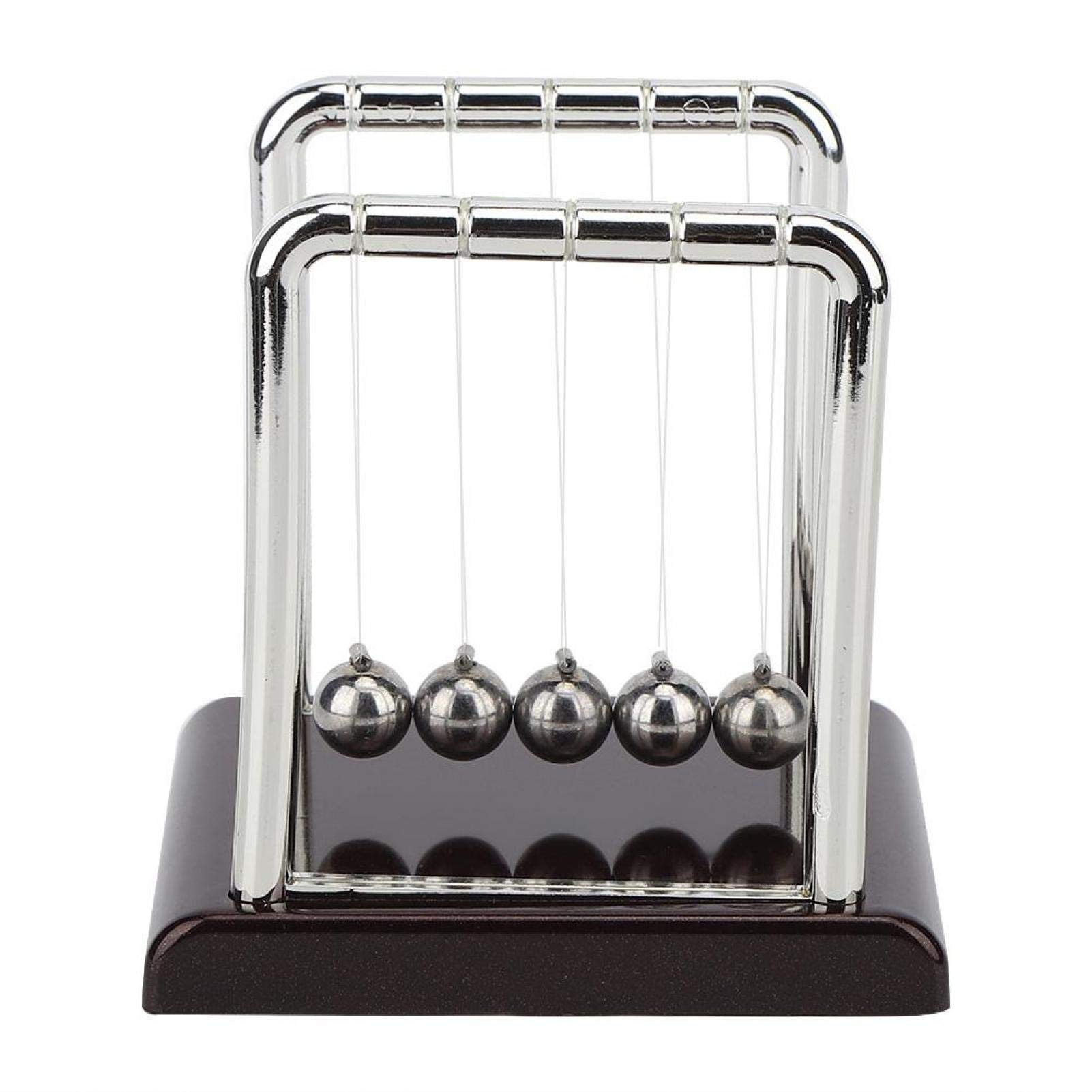 Pendulum Ball Toy - Fun & Educational Gift for Kids, Square Office Desk Ornament, Home Decor for Living Room & Bedroom - Perfect for Stress Relief, Focus & Relaxation
