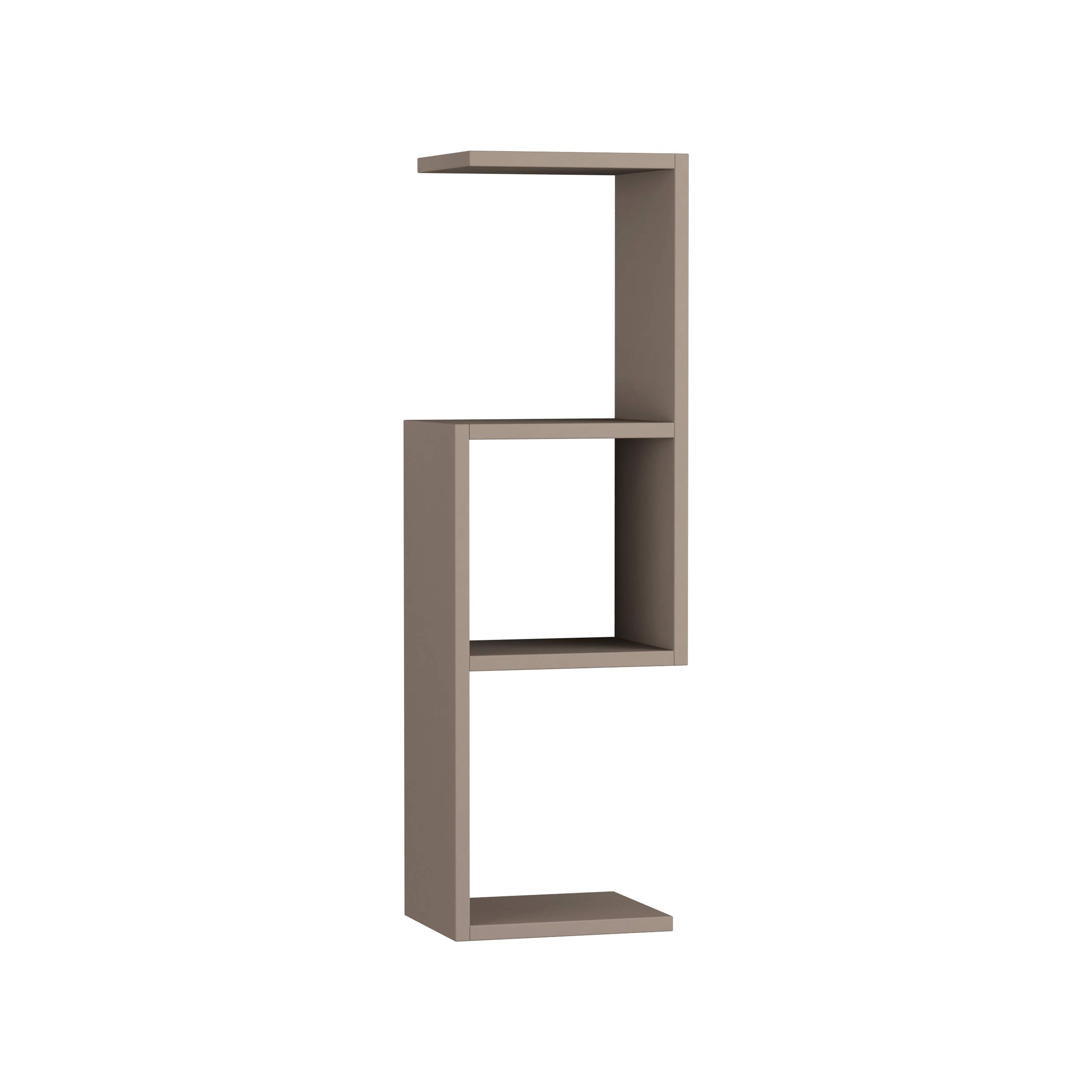 Modern Mocha Wall Shelf 35