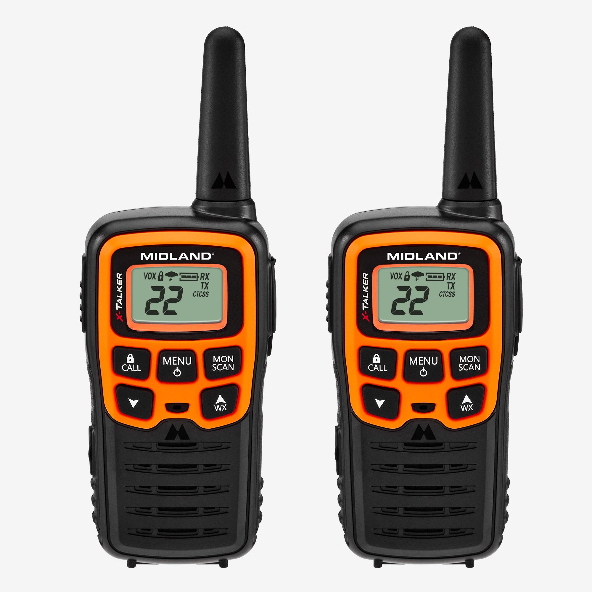T51 X Talker® FRS Walkie Talkie 2 Pack - Long Range 2-Way Radios with 22 Channels & Privacy Codes - Ideal for Outdoor Adventures, Hiking, Camping & Family Communication