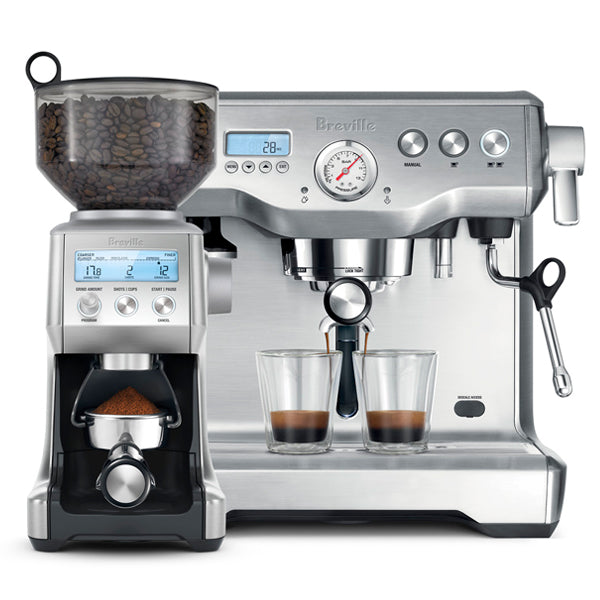 Breville Dual Boiler Espresso Machine - Professional Grade Coffee Maker for Home Baristas | Perfect for Latte, Cappuccino & Espresso Drinks | Ideal for Coffee Shops & Home Kitchens