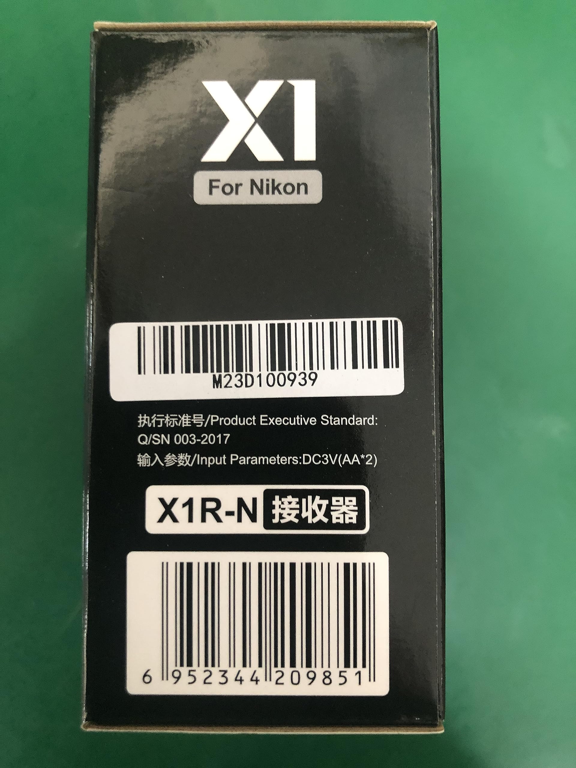 Godox X1R-N Wireless Flash Trigger Receiver for Nikon DSLR Cameras - 2.4G Wireless X System with High Speed Sync up to 1/8000s - Compatible with X1N, XPro-N & XProII-N Triggers - Perfect for Studio Photography, Outdoor Shoots & Event Coverage