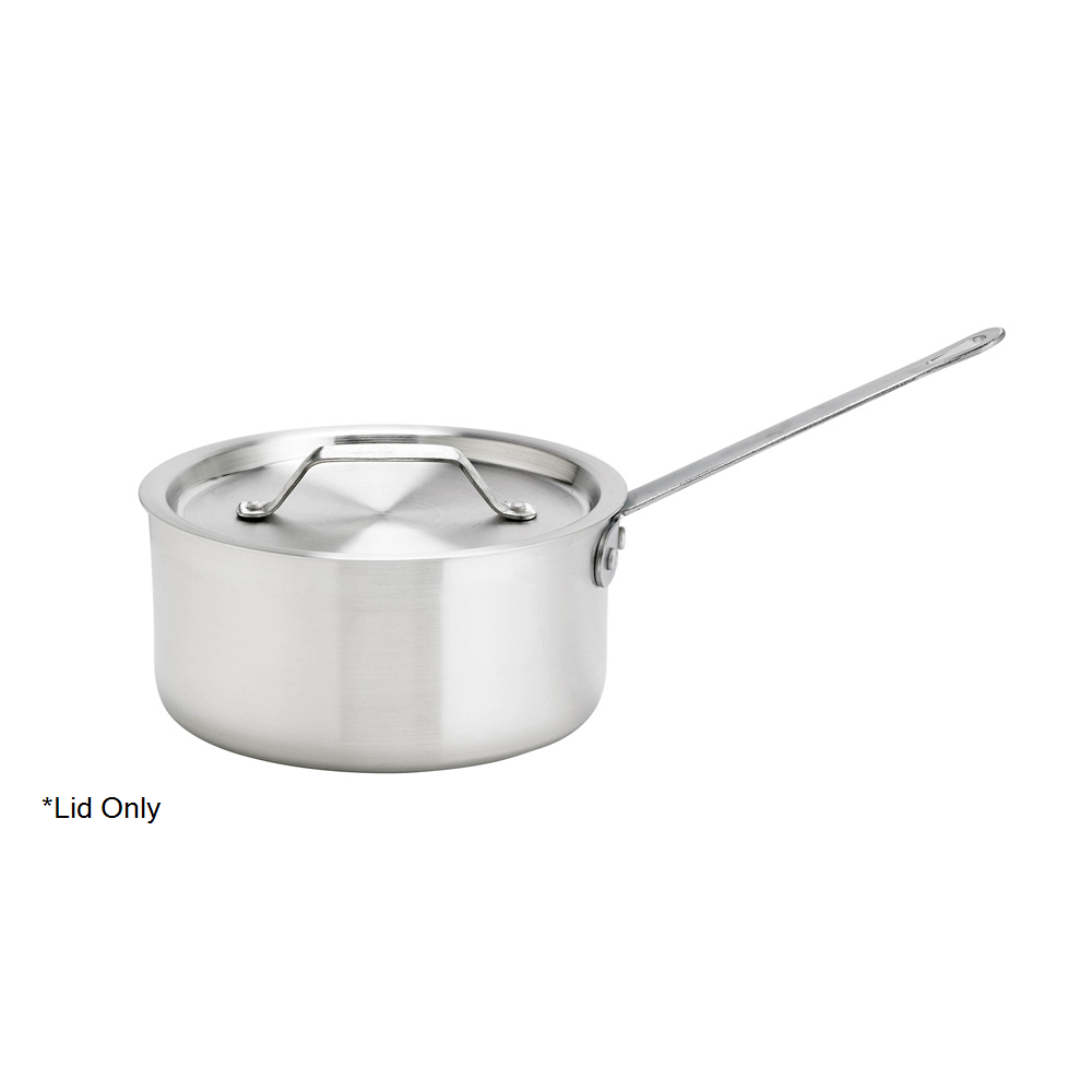 Thermalloy 8-Inch Round Sauce Pan Cover - Premium Aluminum Lid for Cooking Pots - Perfect for Sauces, Stews & Slow Cooking