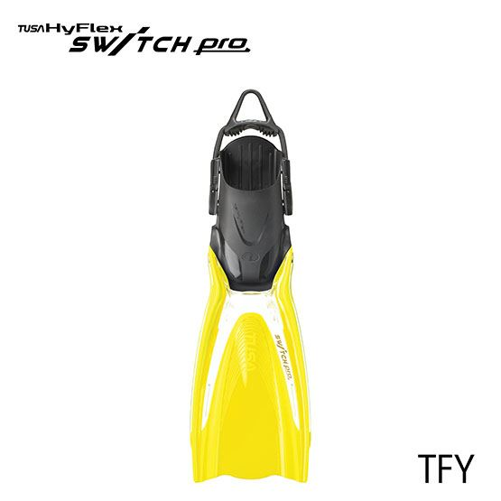 TUSA HyFlex SWITCH PRO Scuba Diving Fins - Lightweight & Adjustable for Snorkeling, Freediving & Swimming | Perfect for Travel & Ocean Adventures