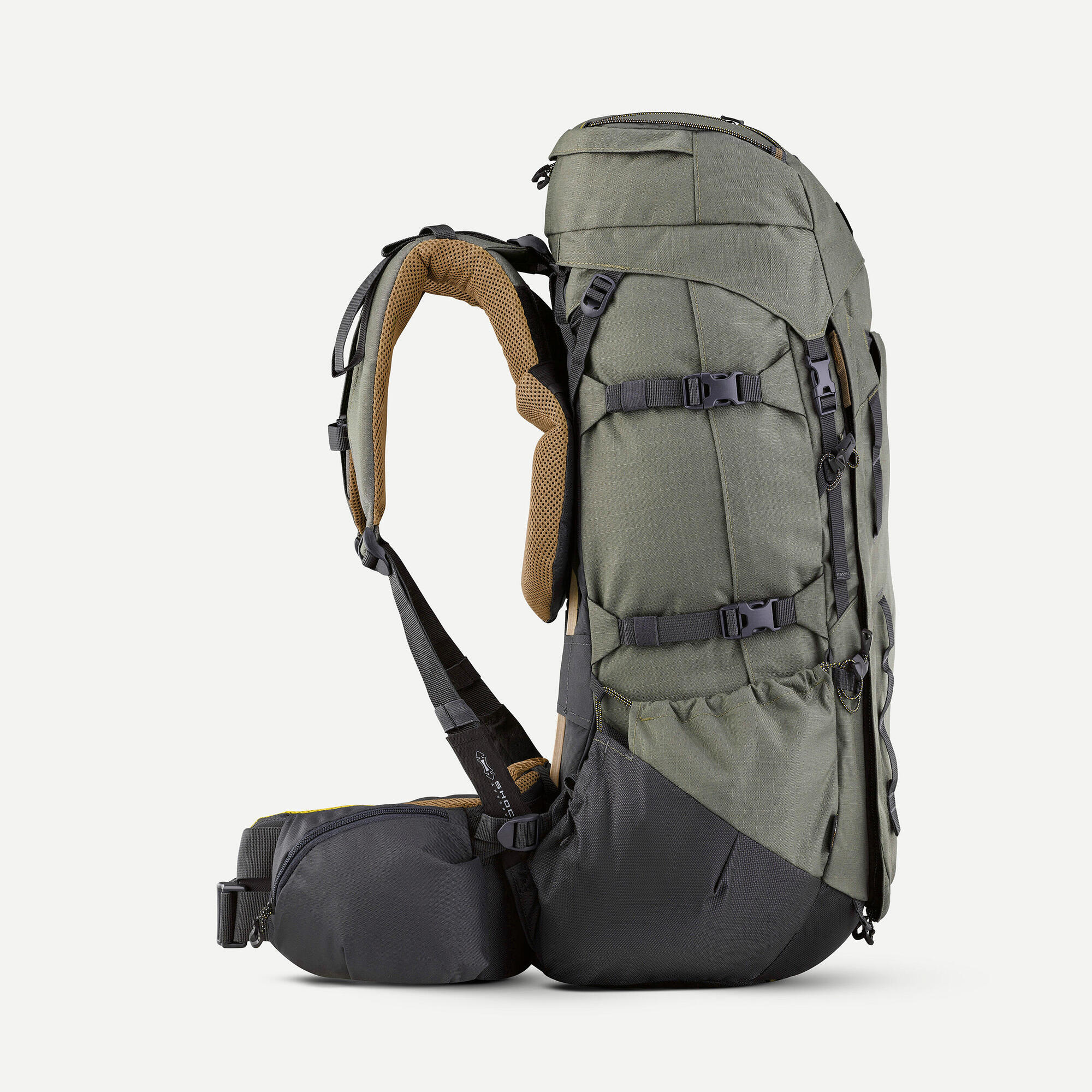 Forclaz Men's MT900 Symbium2 50+10L Hiking Backpack - Lightweight Travel & Trekking Backpack for Outdoor Adventures