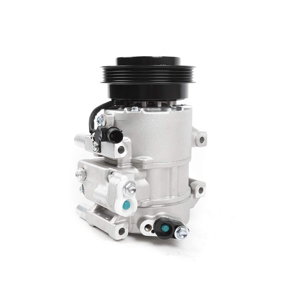 2006-2011 Kia Rio & Rio5 1.6L AC Compressor with Clutch - Replacement Air Conditioner Compressor CO 10980C - Perfect for Summer Cooling & Car AC Repair