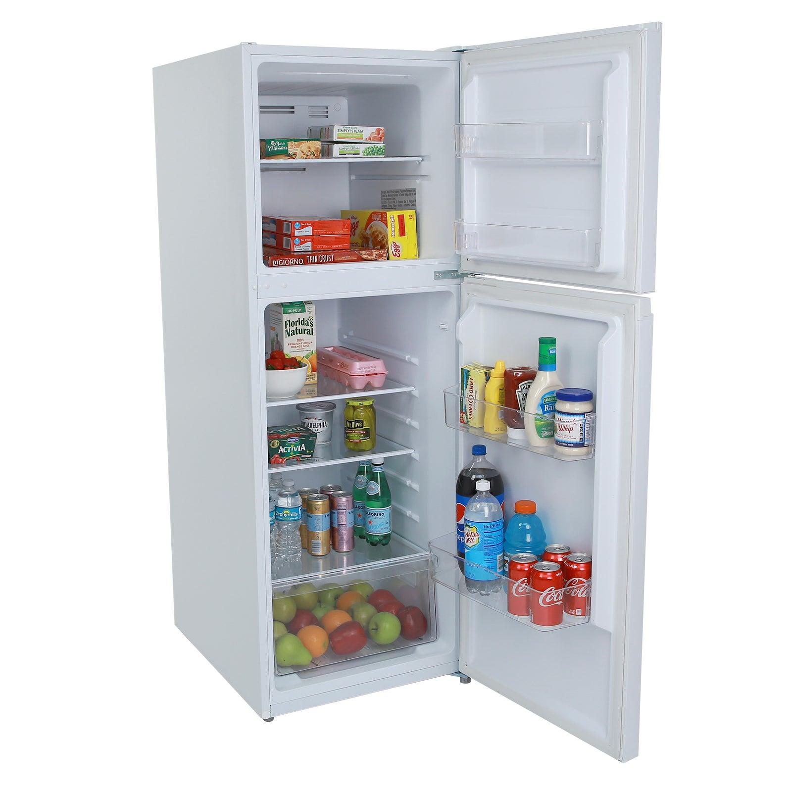 Avanti FF1010D0W 10.1 Cu. Ft. Frost Free Compact Refrigerator for Apartments & Small Spaces - Energy Efficient White Mini Fridge - Perfect for Dorms, Offices, Studios & Tiny Homes