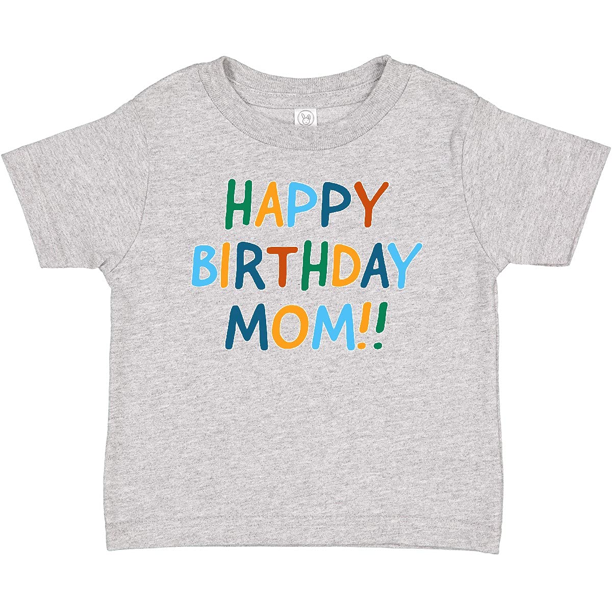 Inktastic Happy Birthday Mom Baby T-Shirt - Cute Birthday Outfit for Toddlers & Infants - Perfect for Birthday Parties, Photo Shoots & Special Celebrations
